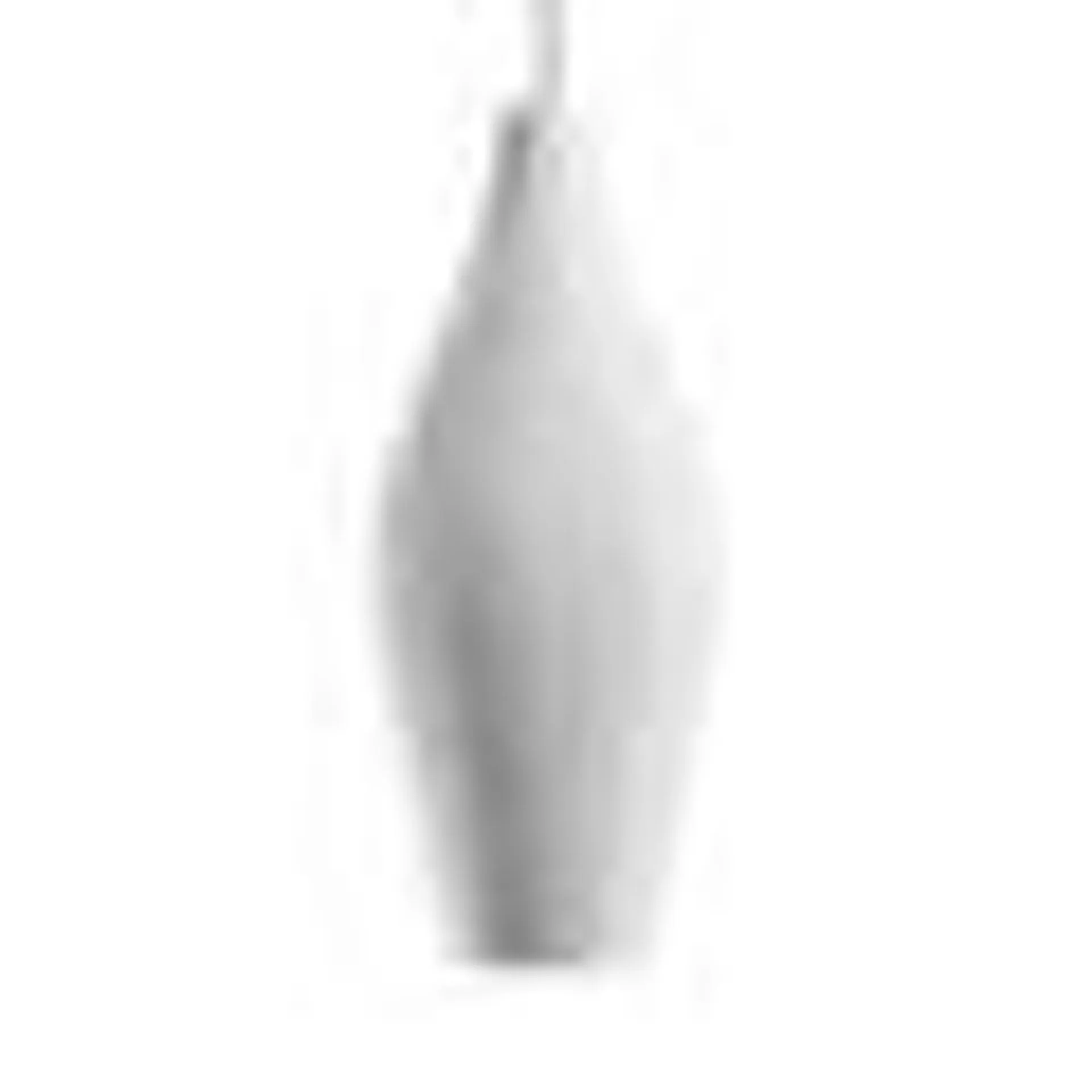Mid-Century White Glass Pendant Lamp Granada by Aloys F. Gangkofner for Peill & Putzler, 1950s