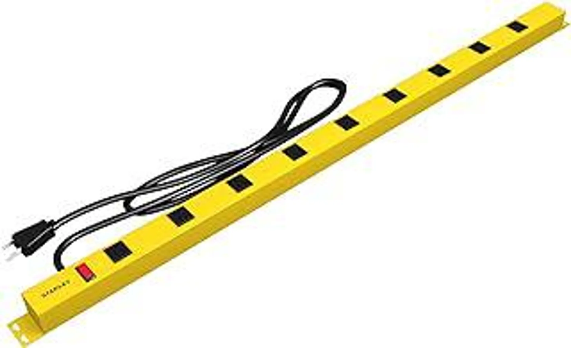 Stanley 31615 NCC31615 ShopMAX Pro 9-Outlet Surge-Protector Power Bar, 6-Foot Cord, Yellow