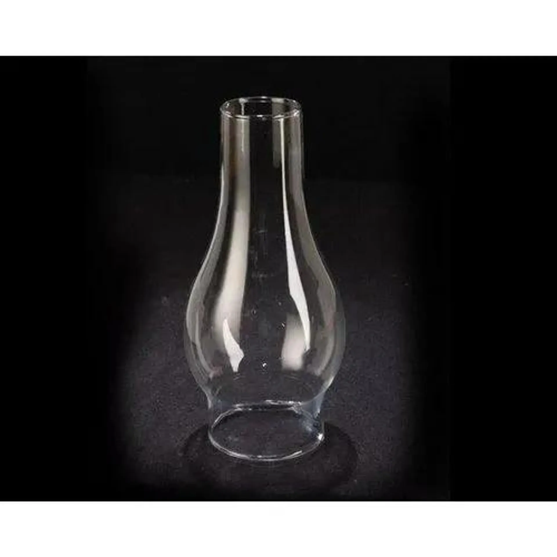 Clear Glass 8 1/2 Inch Oil Lamp Chimney