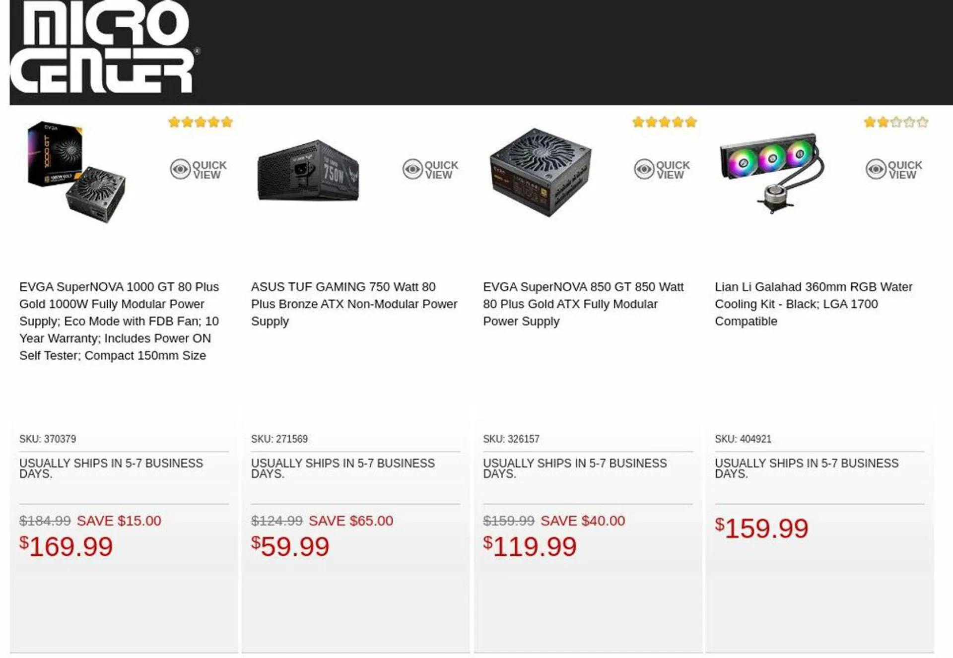 Micro Center Current weekly ad - 2