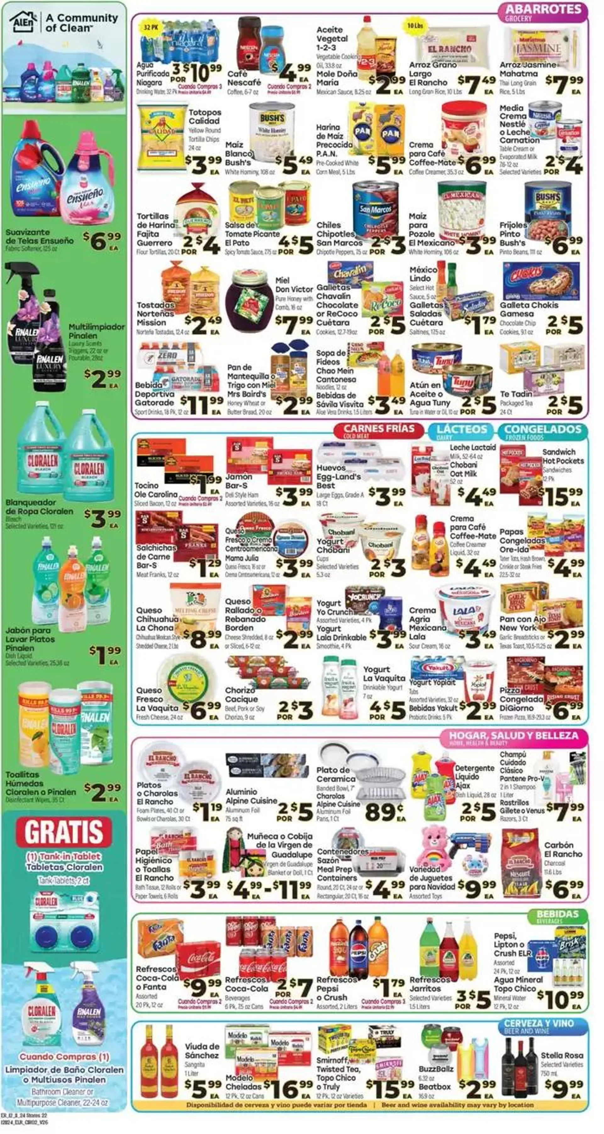 Weekly ad Supermercado El Rancho Weekly ad from December 11 to December 25 2024 - Page 2