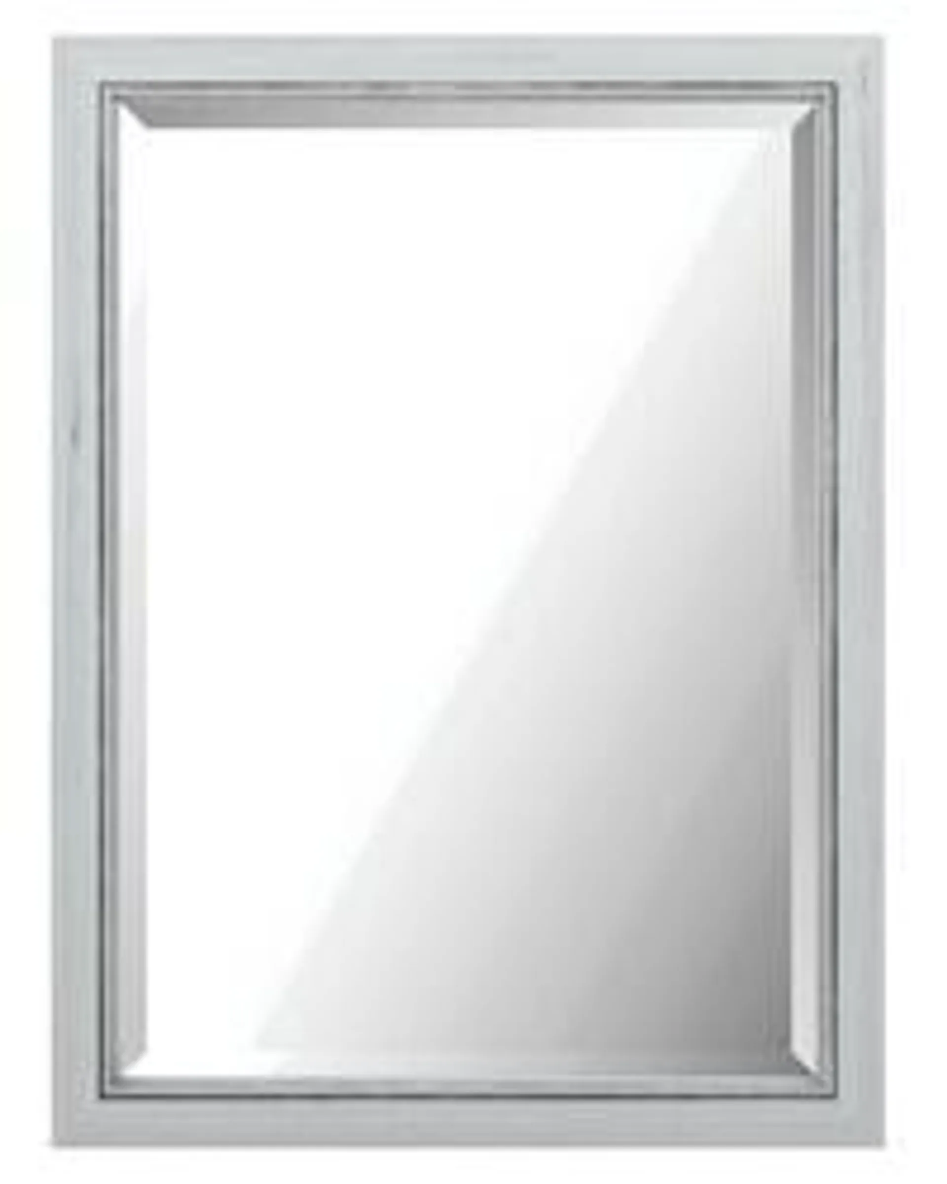 Craft + Main® Williamson 24"W x 32"H Vintage Gray Framed Mirror