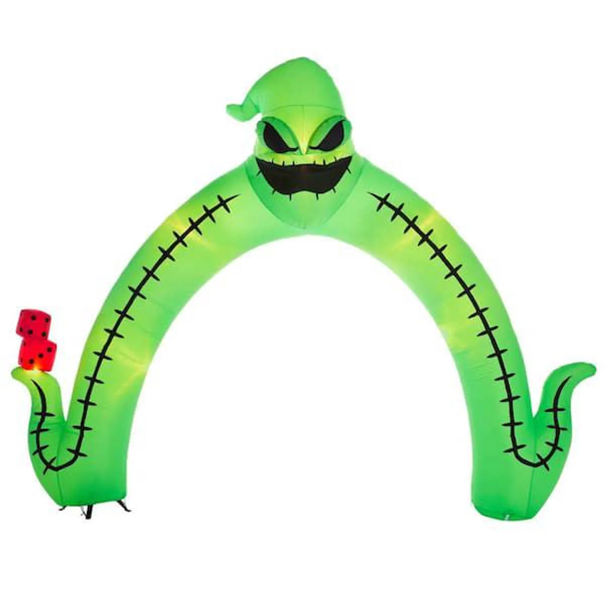 13.5 ft. LED Oogie Boogie Archway Inflatable