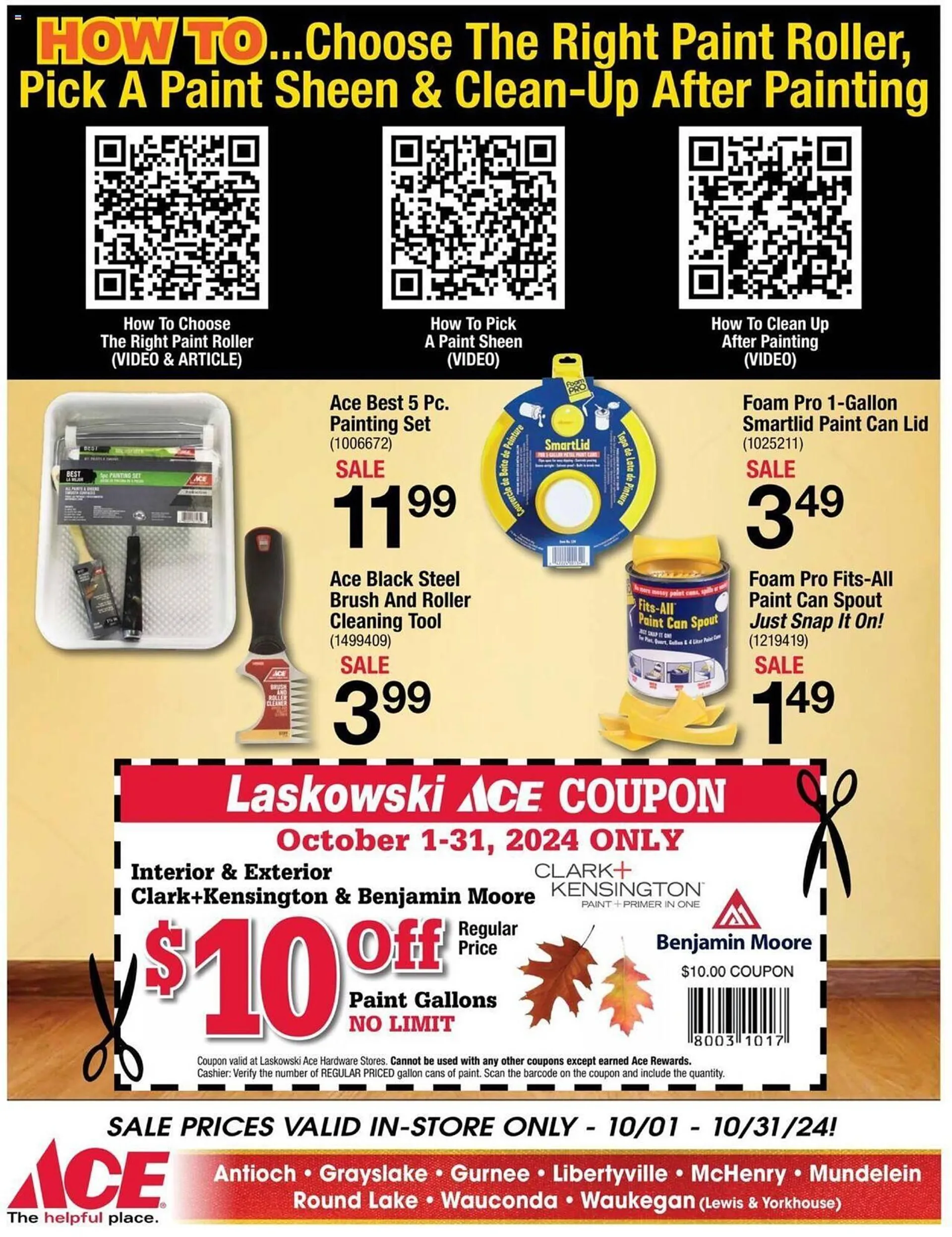 Weekly ad Ace Hardware Weekly Ad from October 1 to October 31 2024 - Page 8