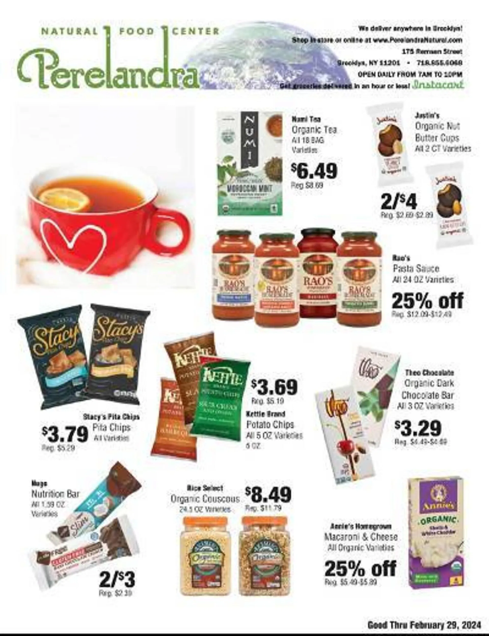 Weekly ad Perelandra Natural Food Center Weekly Ad from February 1 to February 29 2024 - Page 