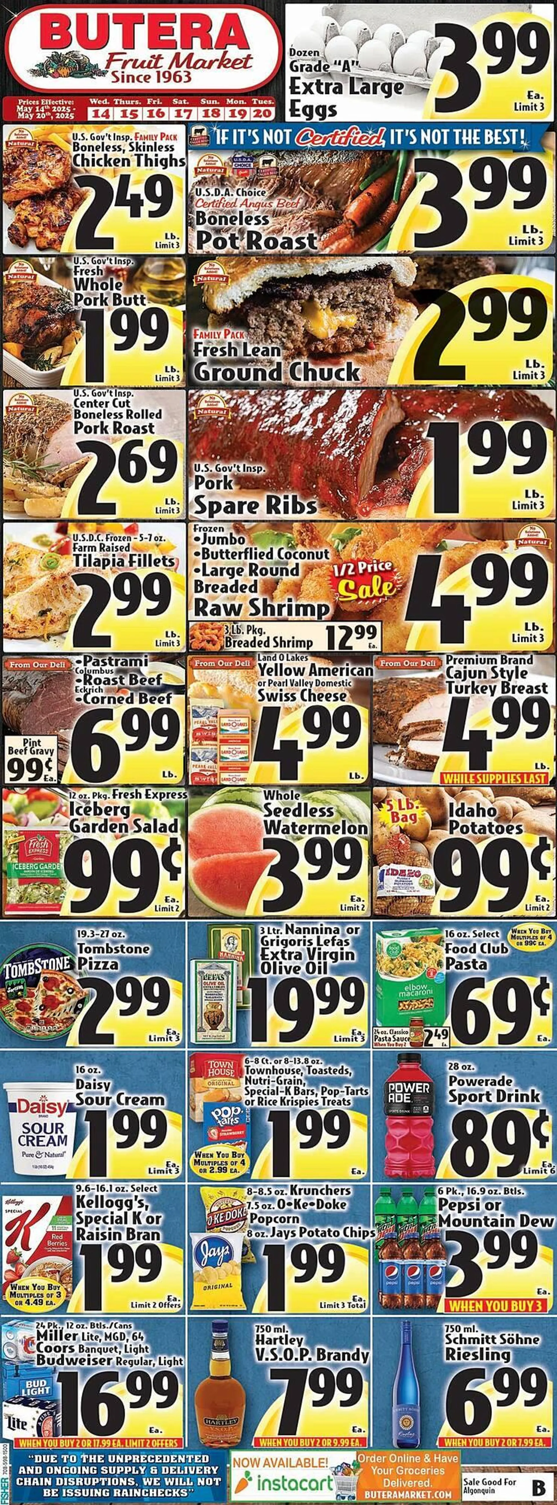 Butera Weekly Ad - 1