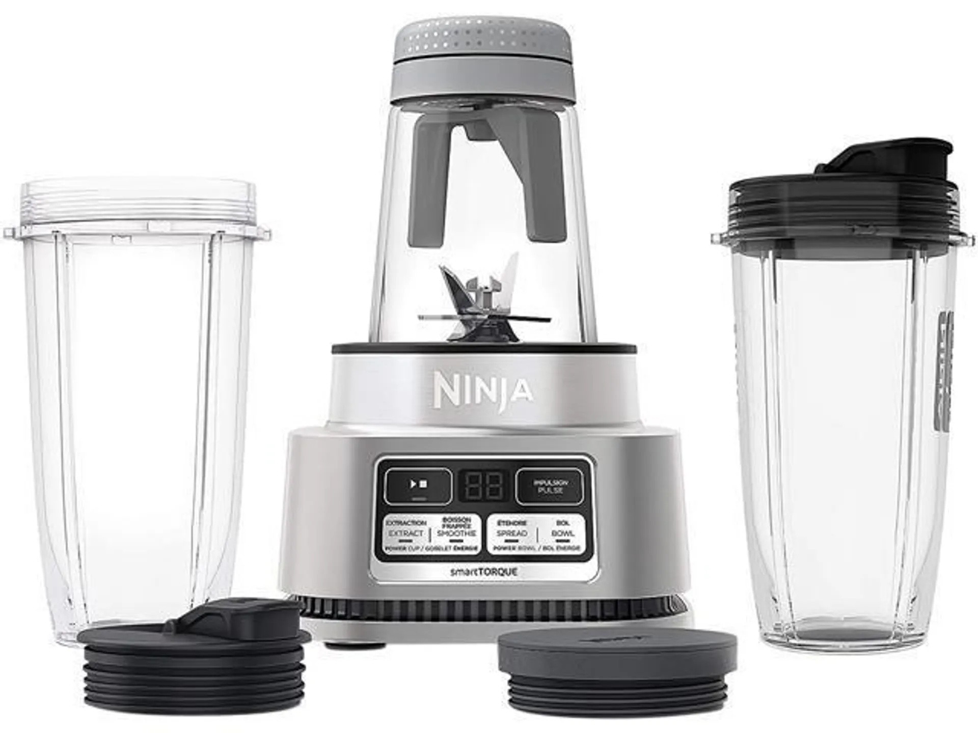 Ninja Foodi Power Nutri Duo Smoothie Bowl Maker and Personal Blender (SS101C)