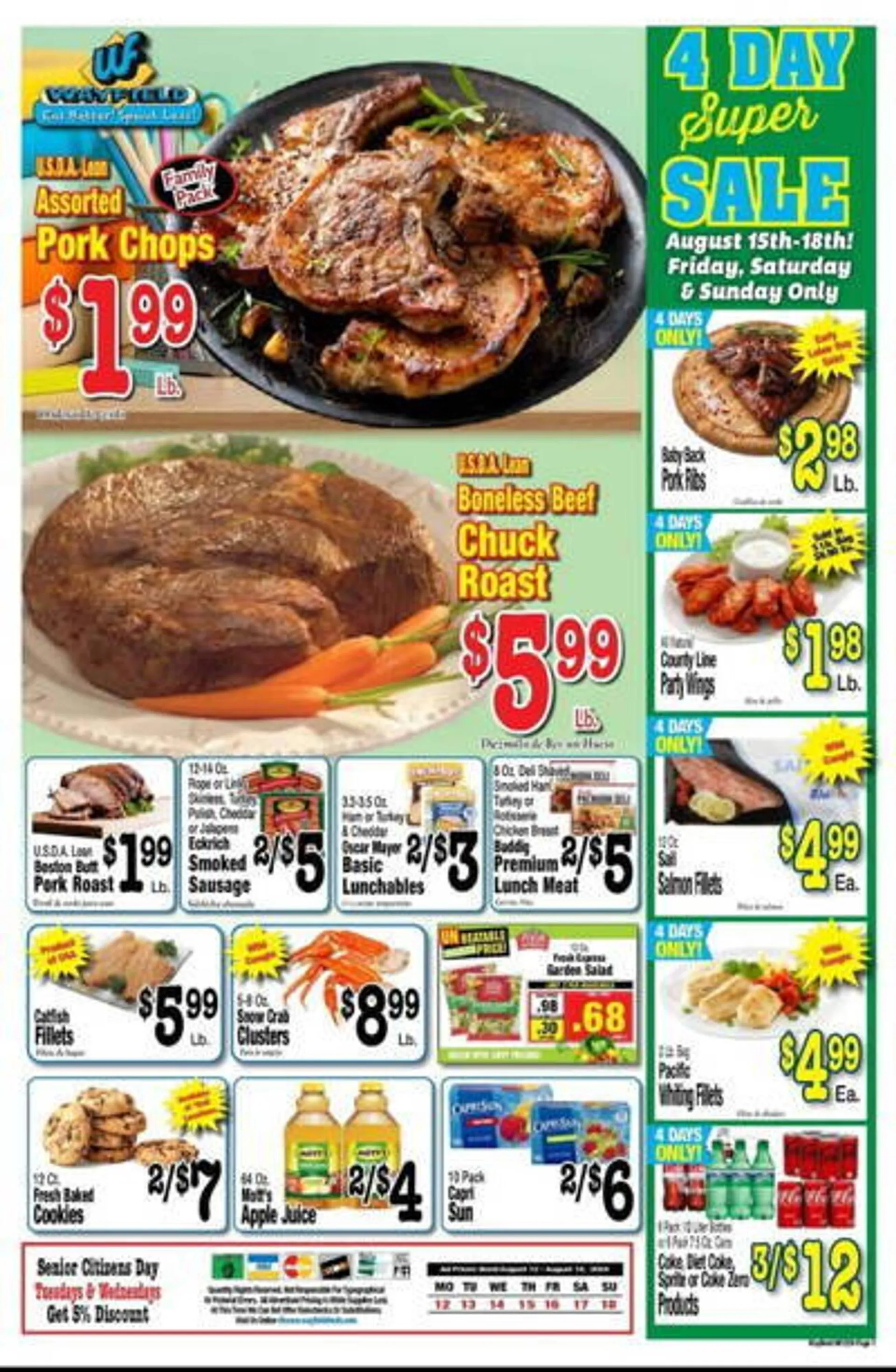 Wayfield Weekly Ad - 1