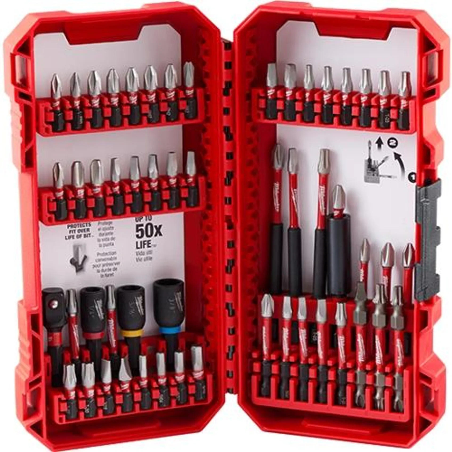 Milwaukee 54pc Shockwave Impact Duty Driver Bit Set