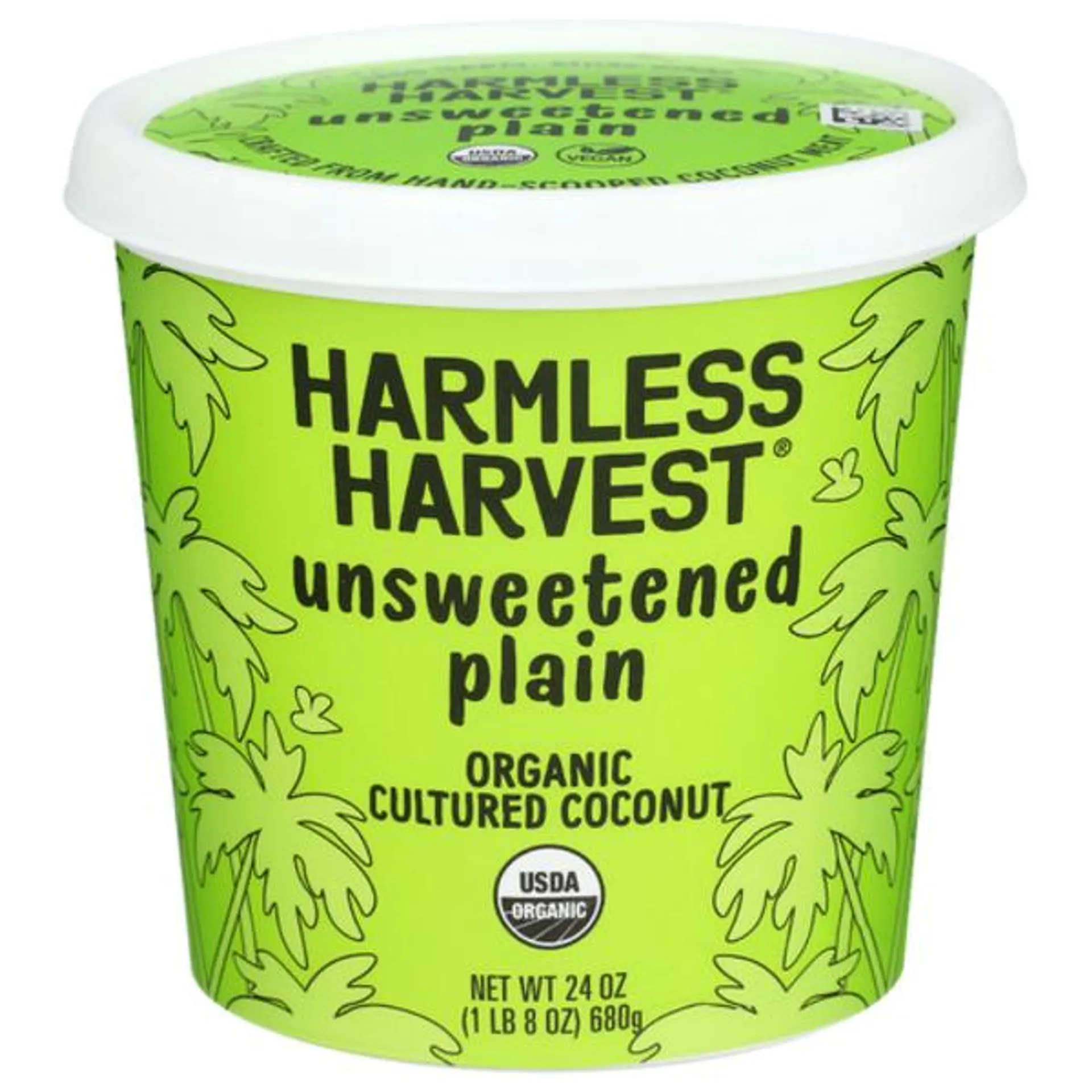 Harmless Harvest Organic Plain Dairy-Free Coconut Yogurt Alternative