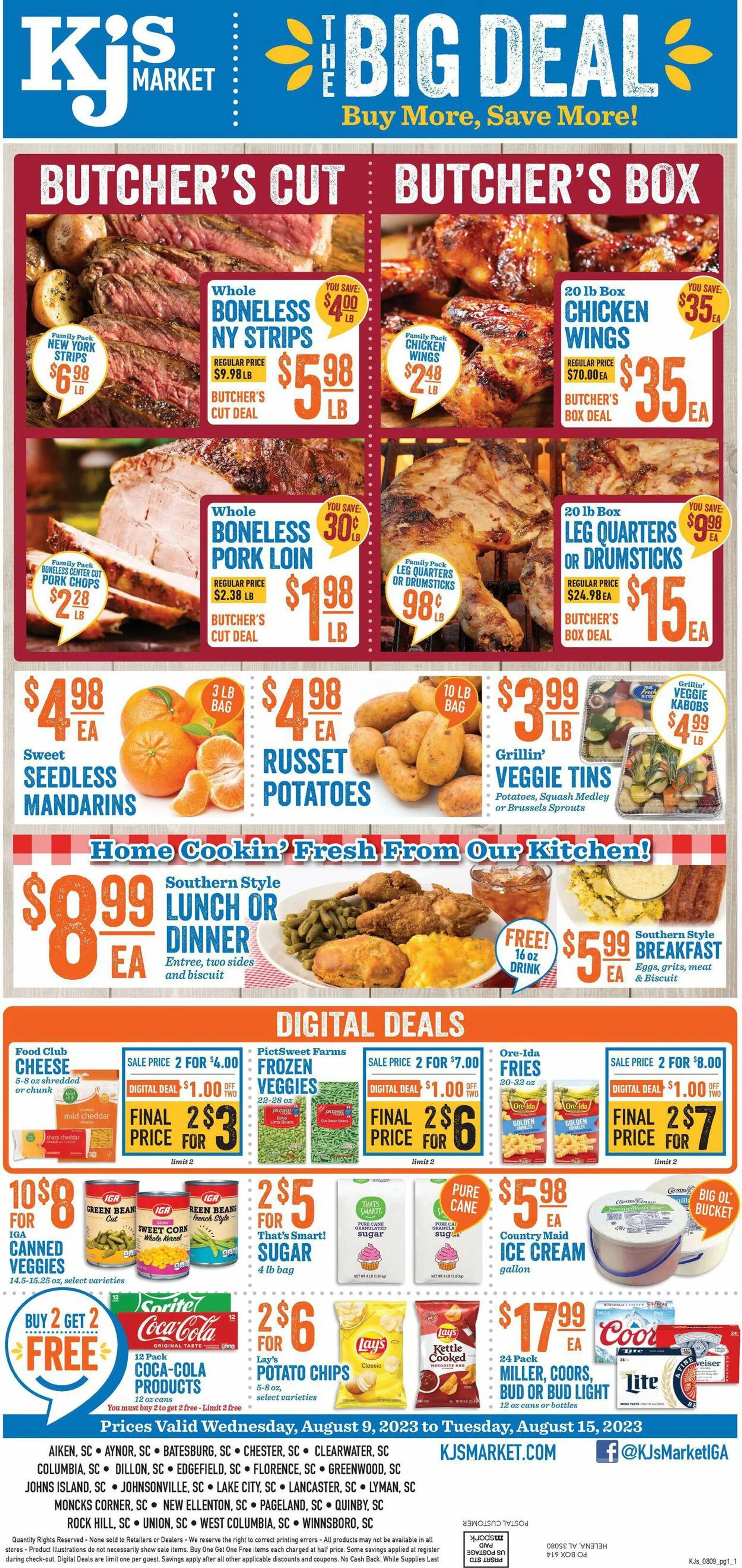 KJ´s Market Current weekly ad - 1