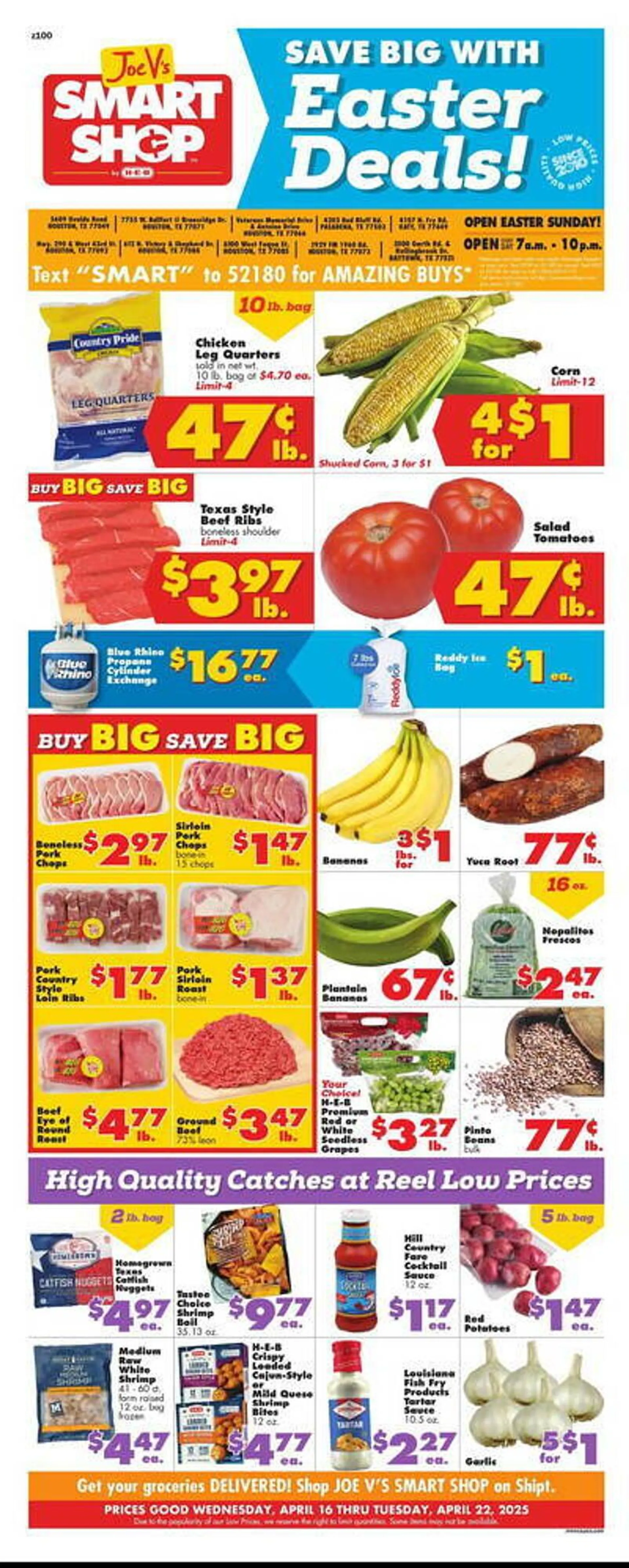 Joe Vs Smart Shop Weekly Ad - 1