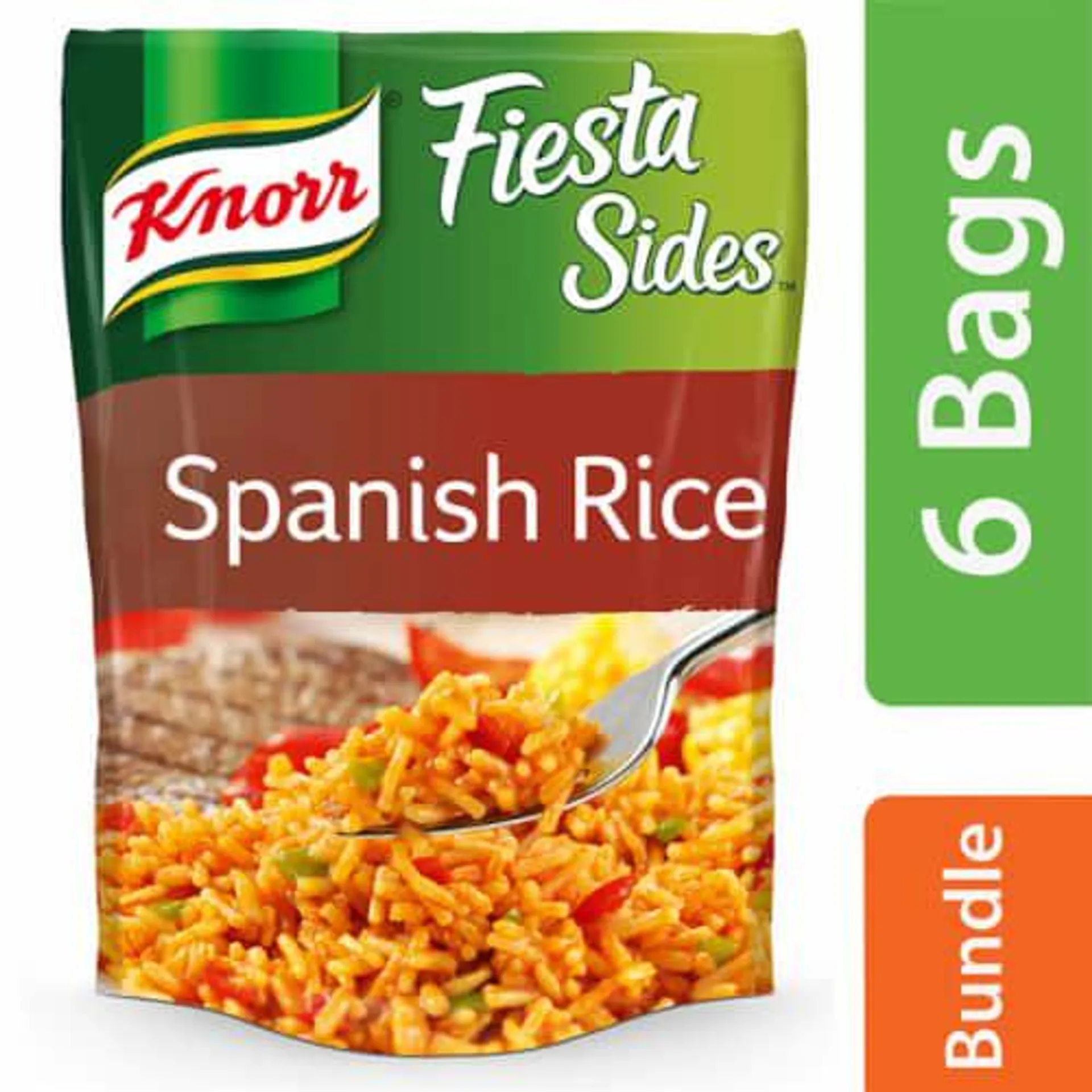 Knorr Rice Sides Spanish Rice Cooks in 7 Minutes No Artificial Flavors (Pack of 12)