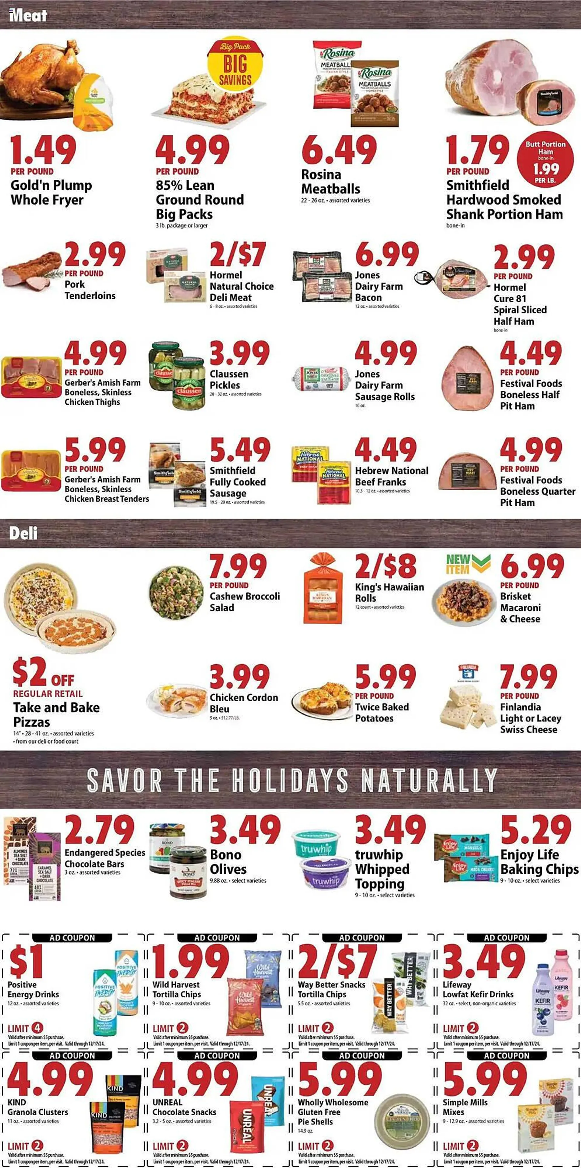 Weekly ad Festival Foods Weekly Ad from December 11 to December 17 2024 - Page 4