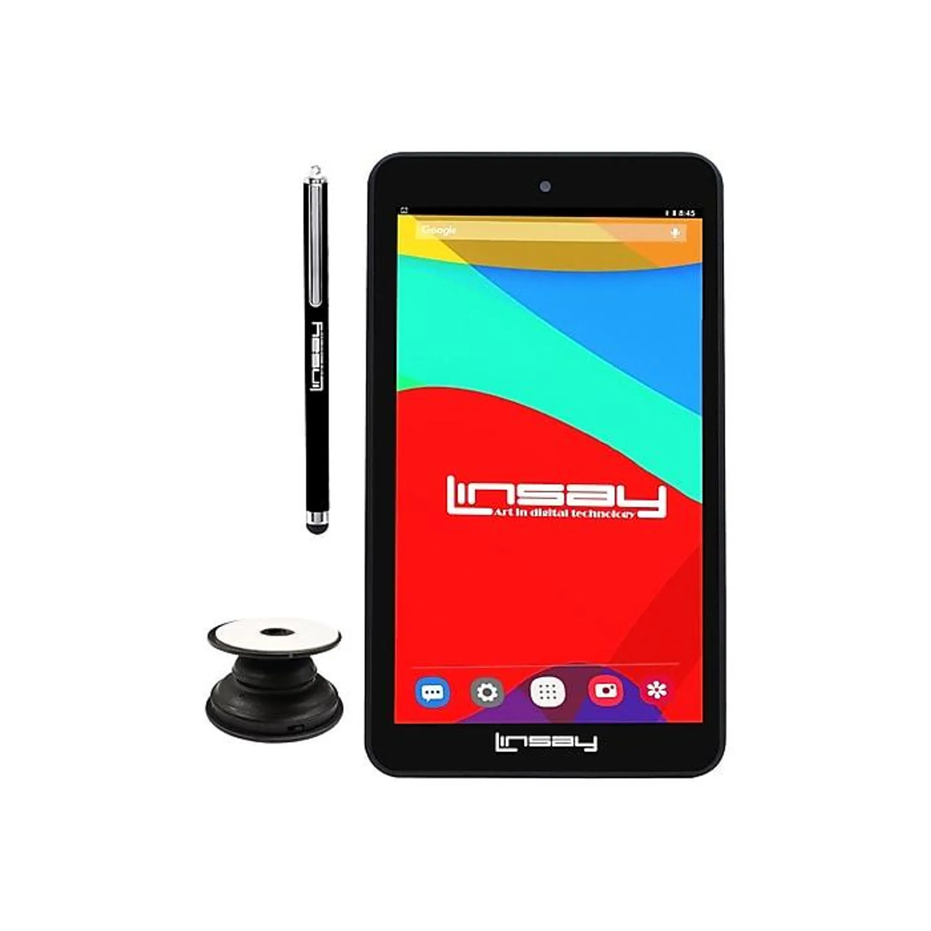 Linsay 7" Tablet with Holder and Pen,