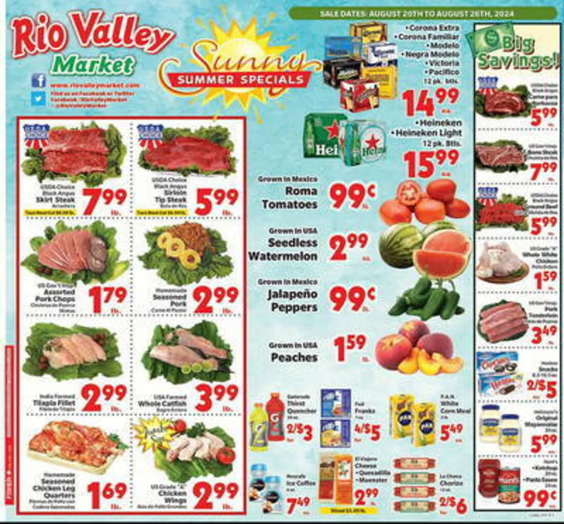 Rio Valley Market Weekly Ad - 1