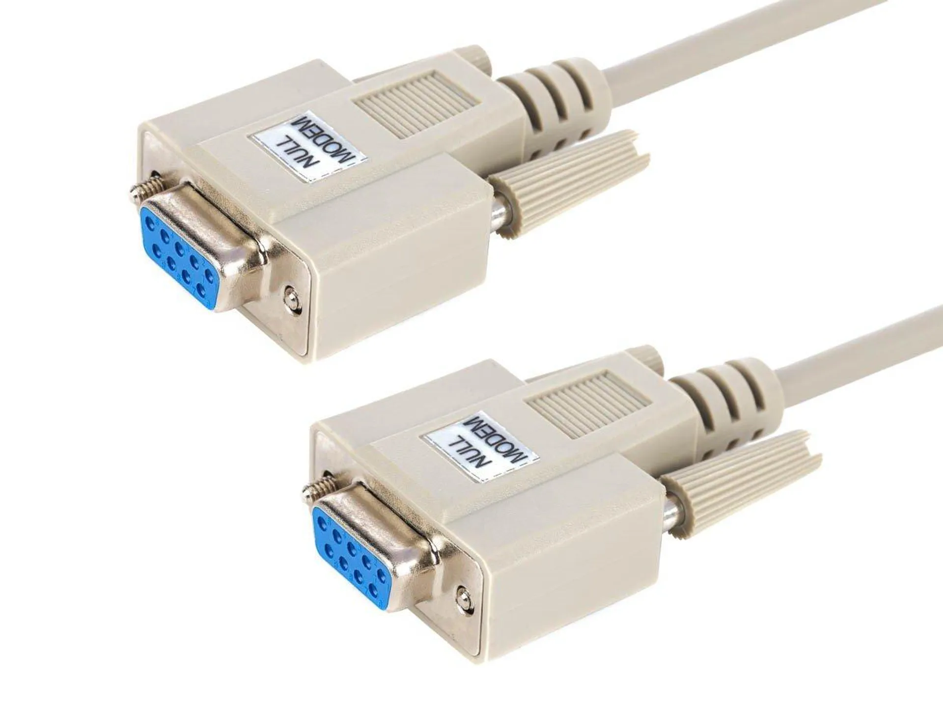 Monoprice 6ft Null Modem DB 9 F/F Molded Cable