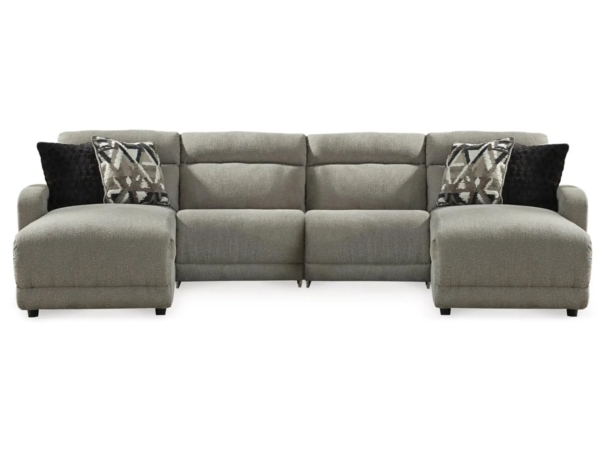 Colleyville 4-Piece Power Reclining Modular Sectional with 2 Reclining Chaises