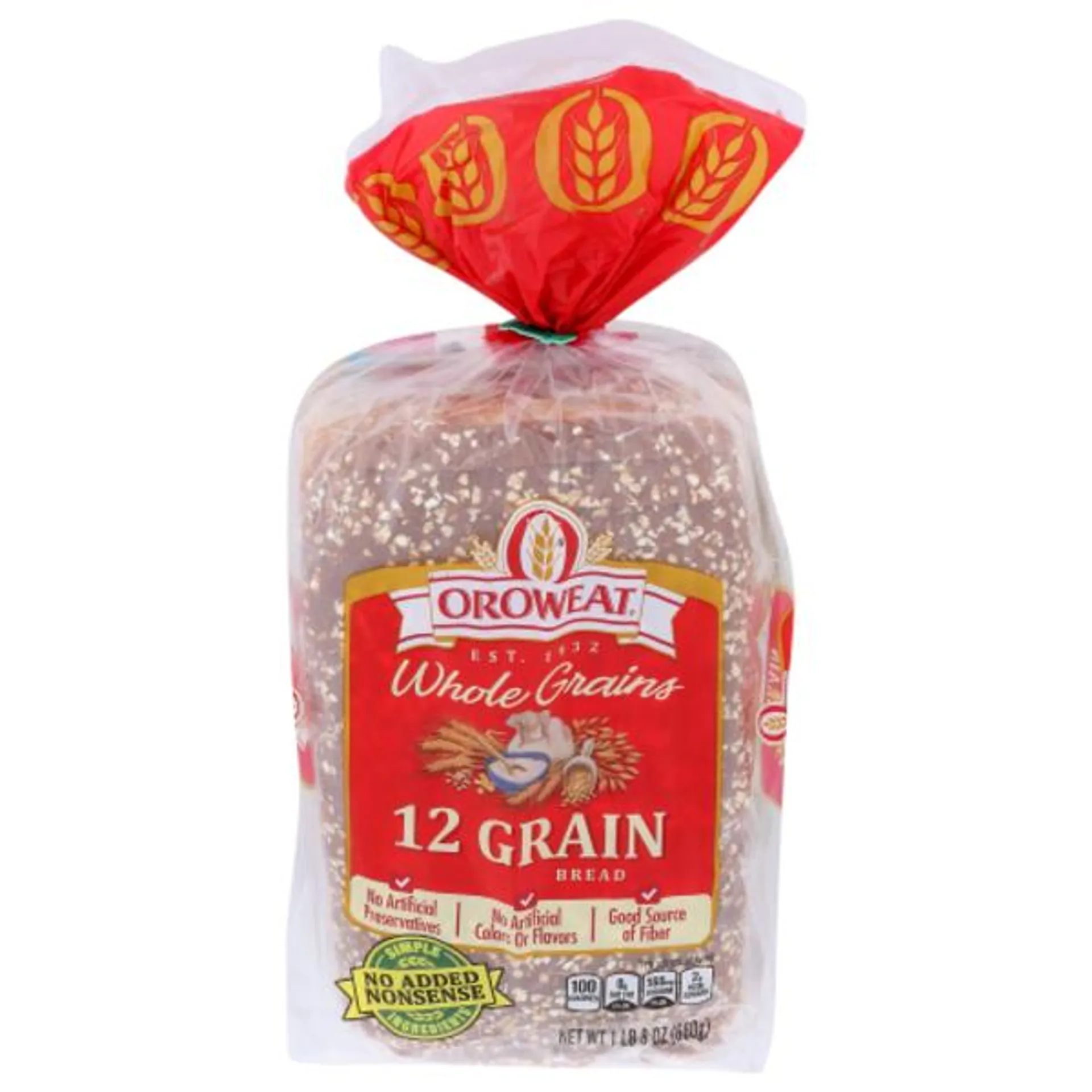 Oroweat / Arnold 12 Grain Bread