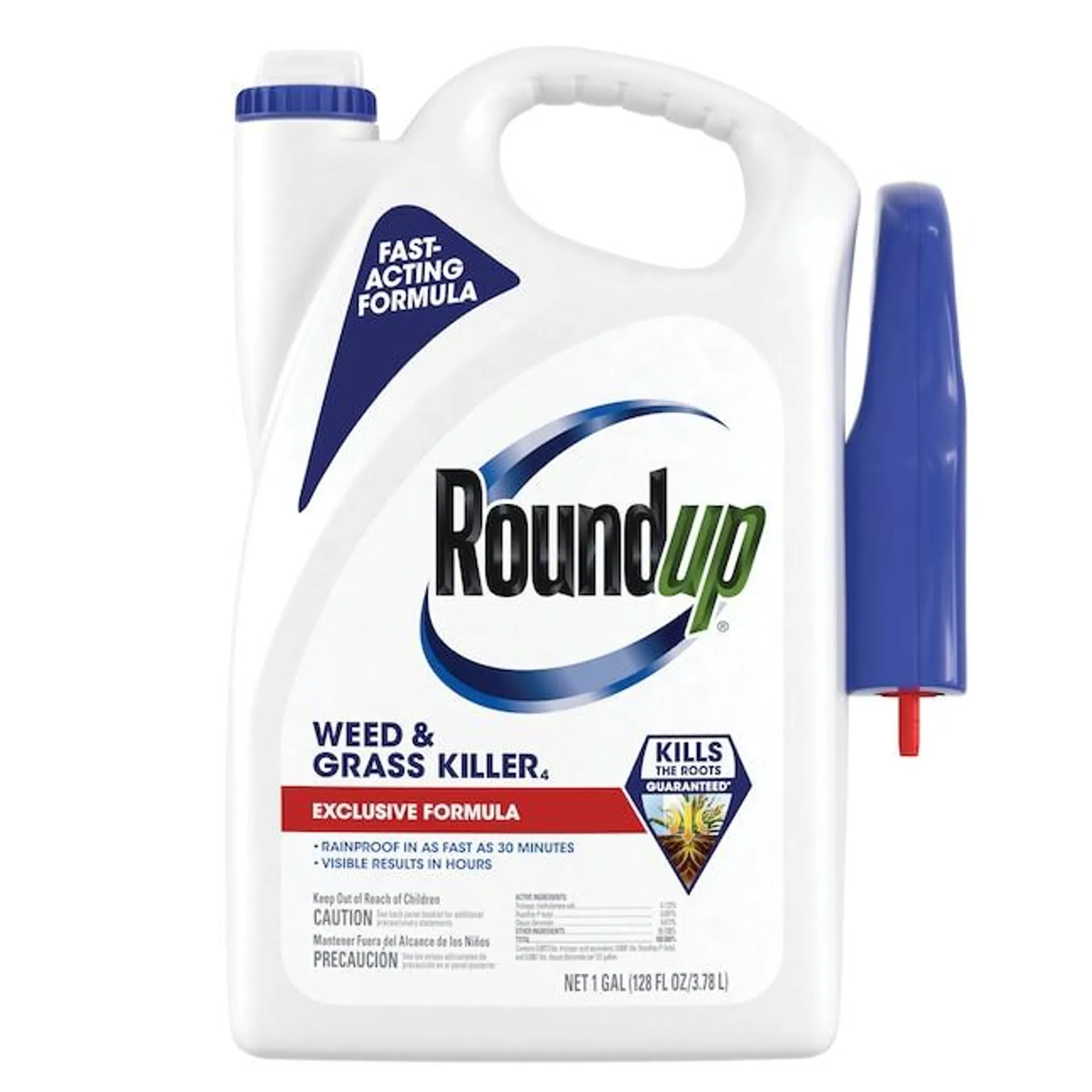 Roundup Weed and Grass Killer4 with Trigger Spray 1-Gallon Trigger Spray Weed and Grass Killer