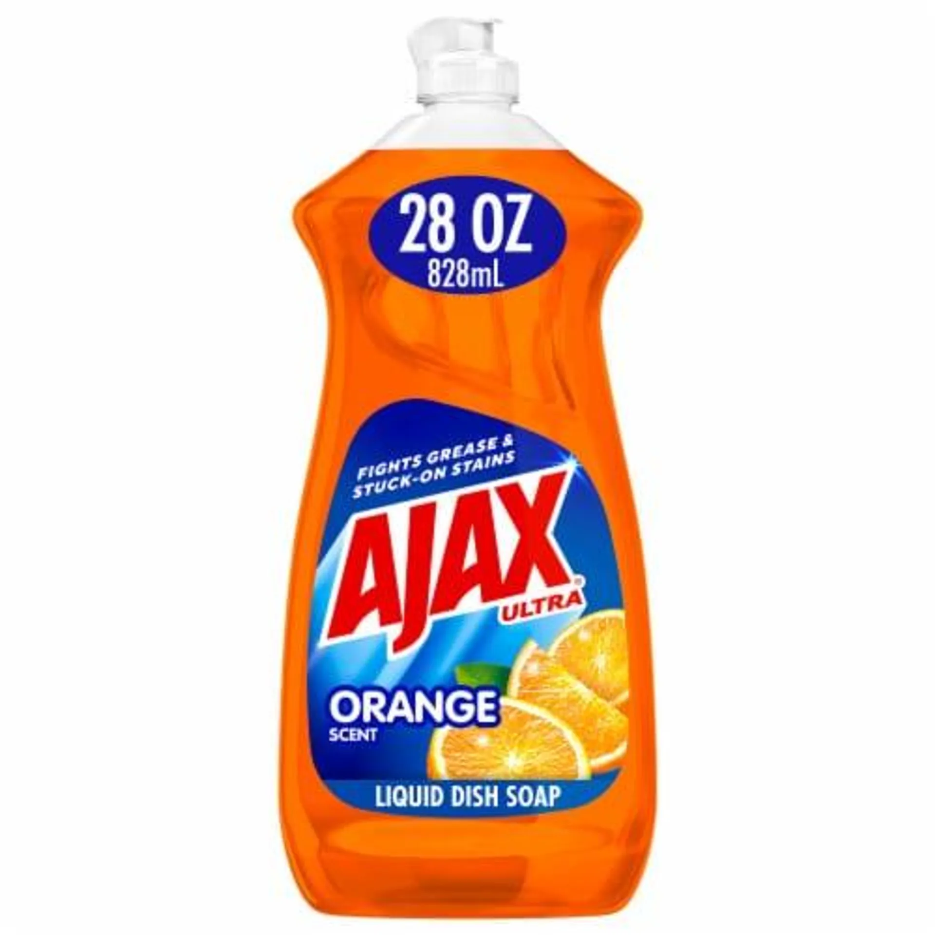 Ajax Ultra Triple Action Orange Scent Liquid Dish Soap