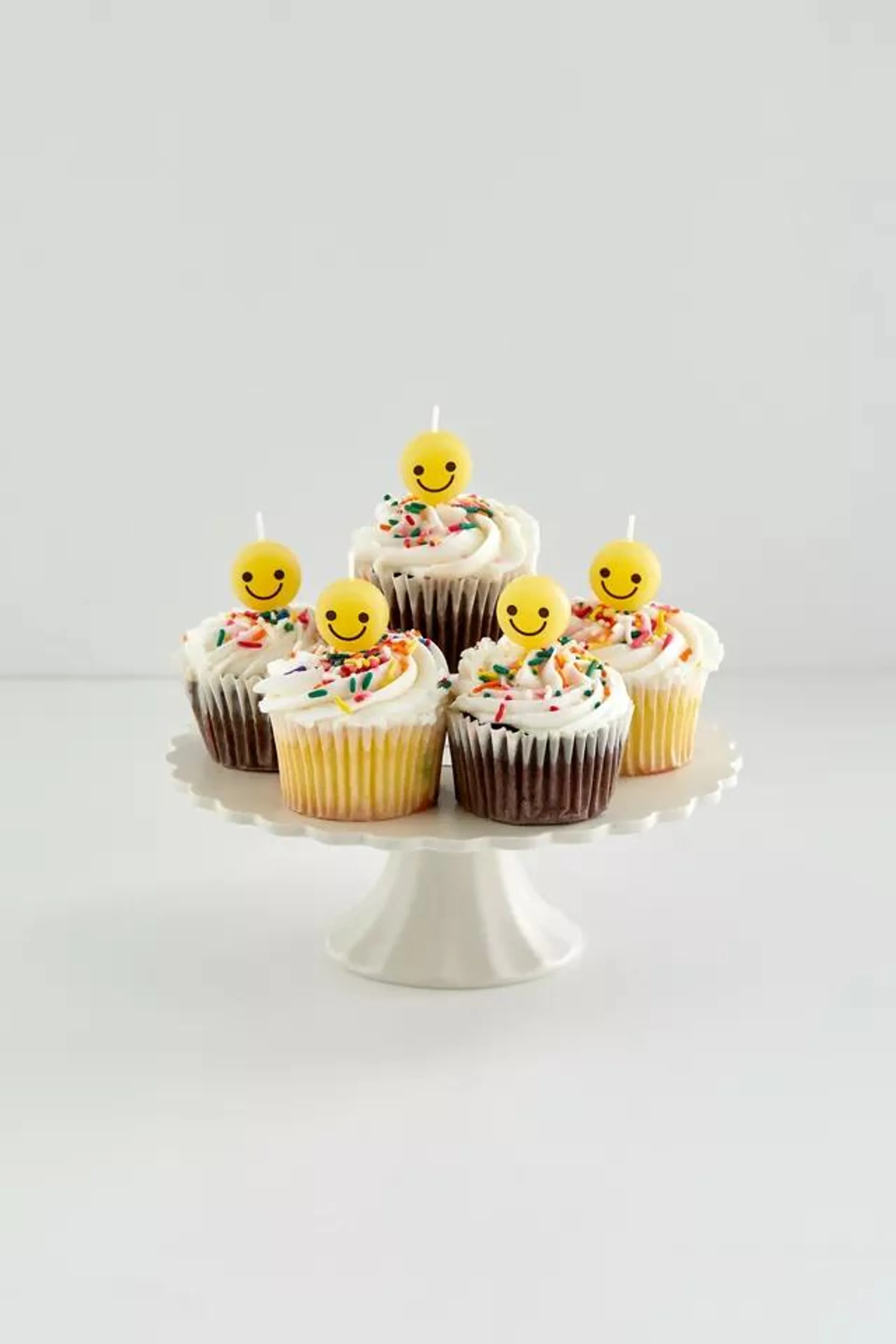 UO Happy Face Party Candle Set