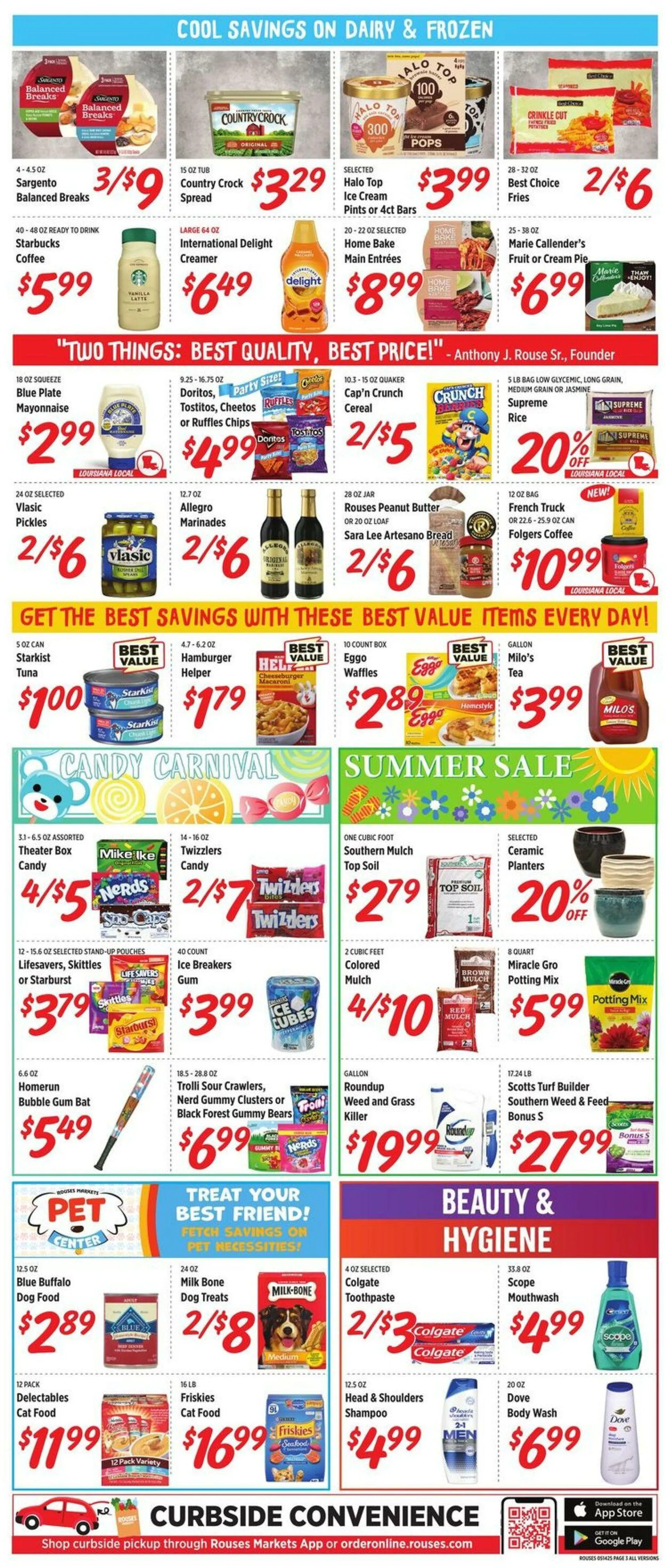 Weekly ad Rouses Current weekly ad from May 14 to May 21 2025 - Page 3