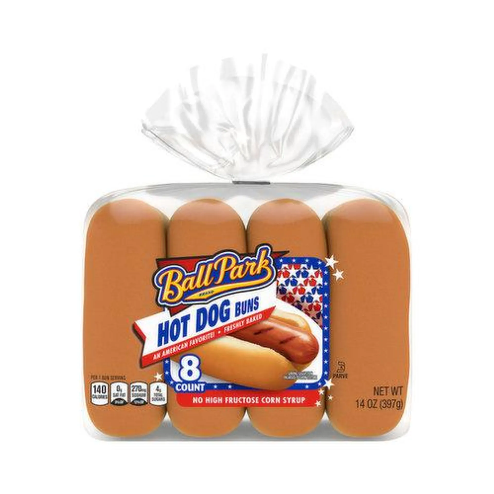 Ball Park Hot Dog Buns (8CT) - 14 Ounce