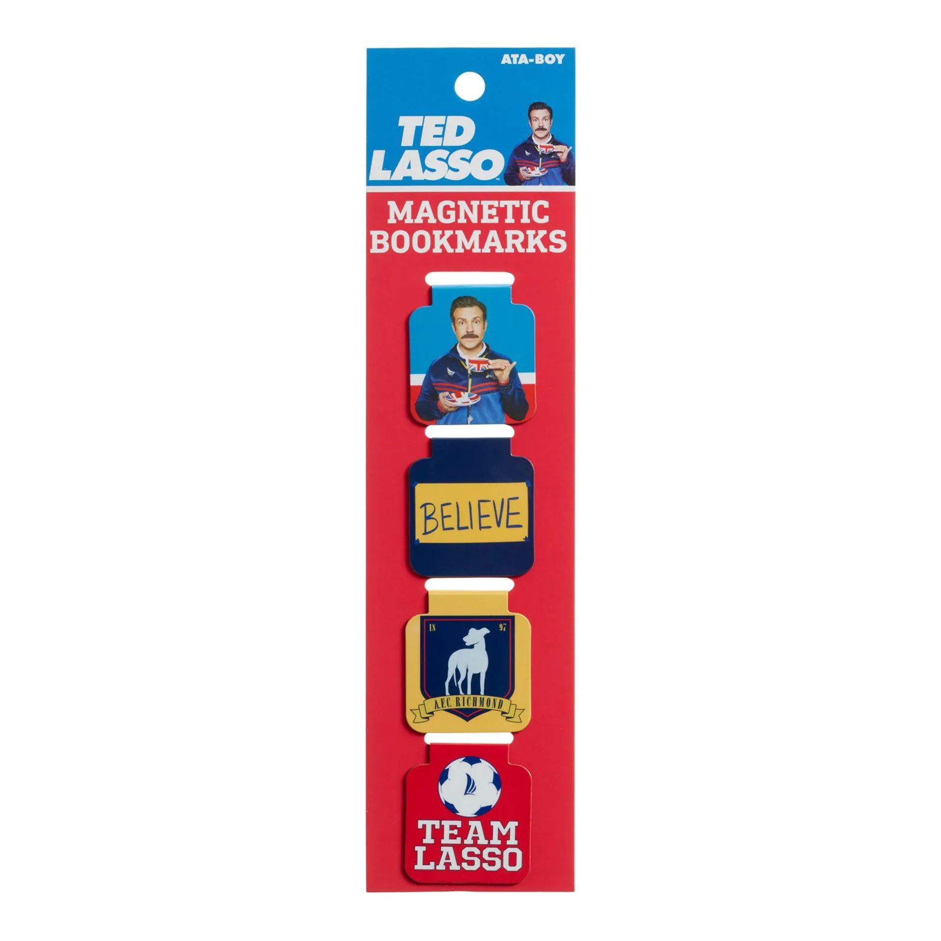 Ted Lasso Magnetic Bookmarks 4 Pack