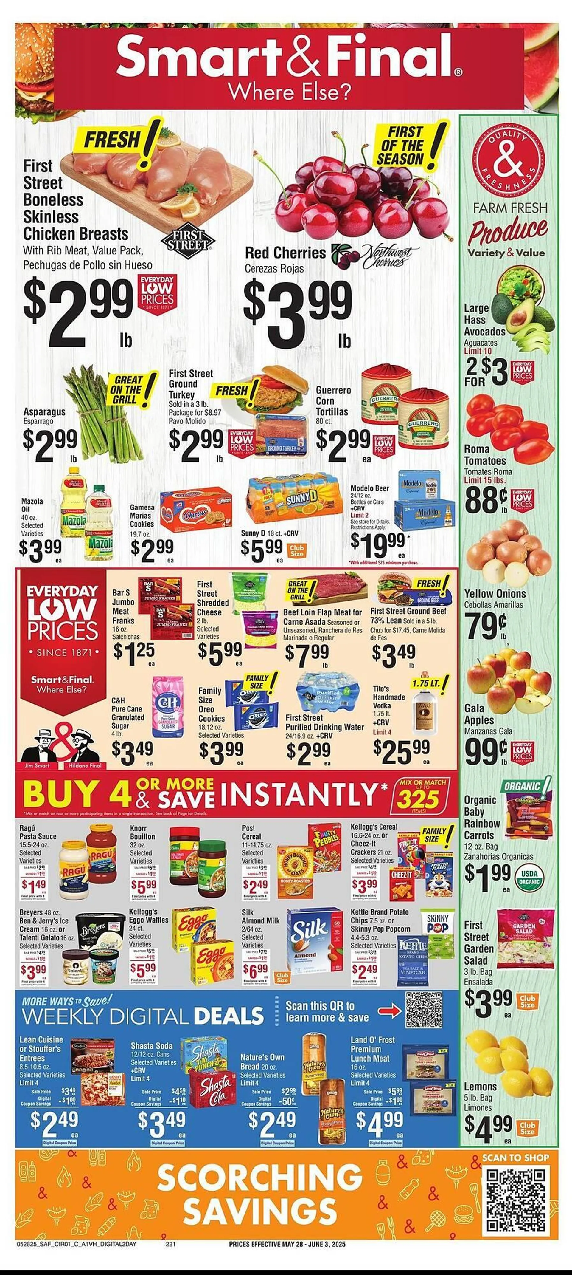 Weekly ad Smart & Final Weekly Ad from May 28 to June 3 2025 - Page 1