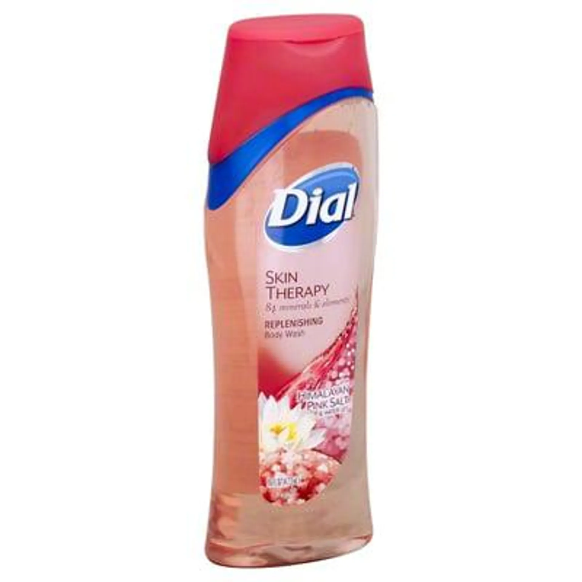 Dial, Skin Therapy - Body Wash, Replenishing, with Himalayan Pink Salt & Water Lily