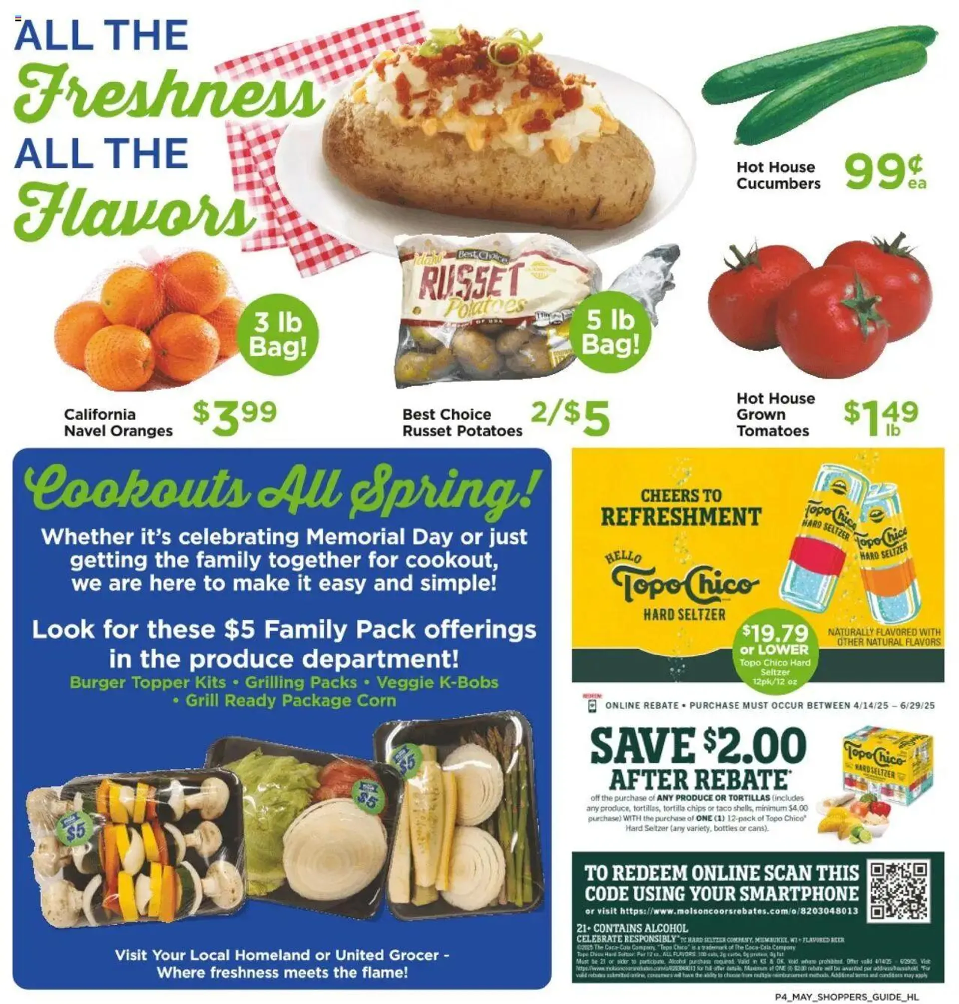 Weekly ad Homeland Bring Savings Home Shopper's Guide from May 1 to May 31 2025 - Page 4
