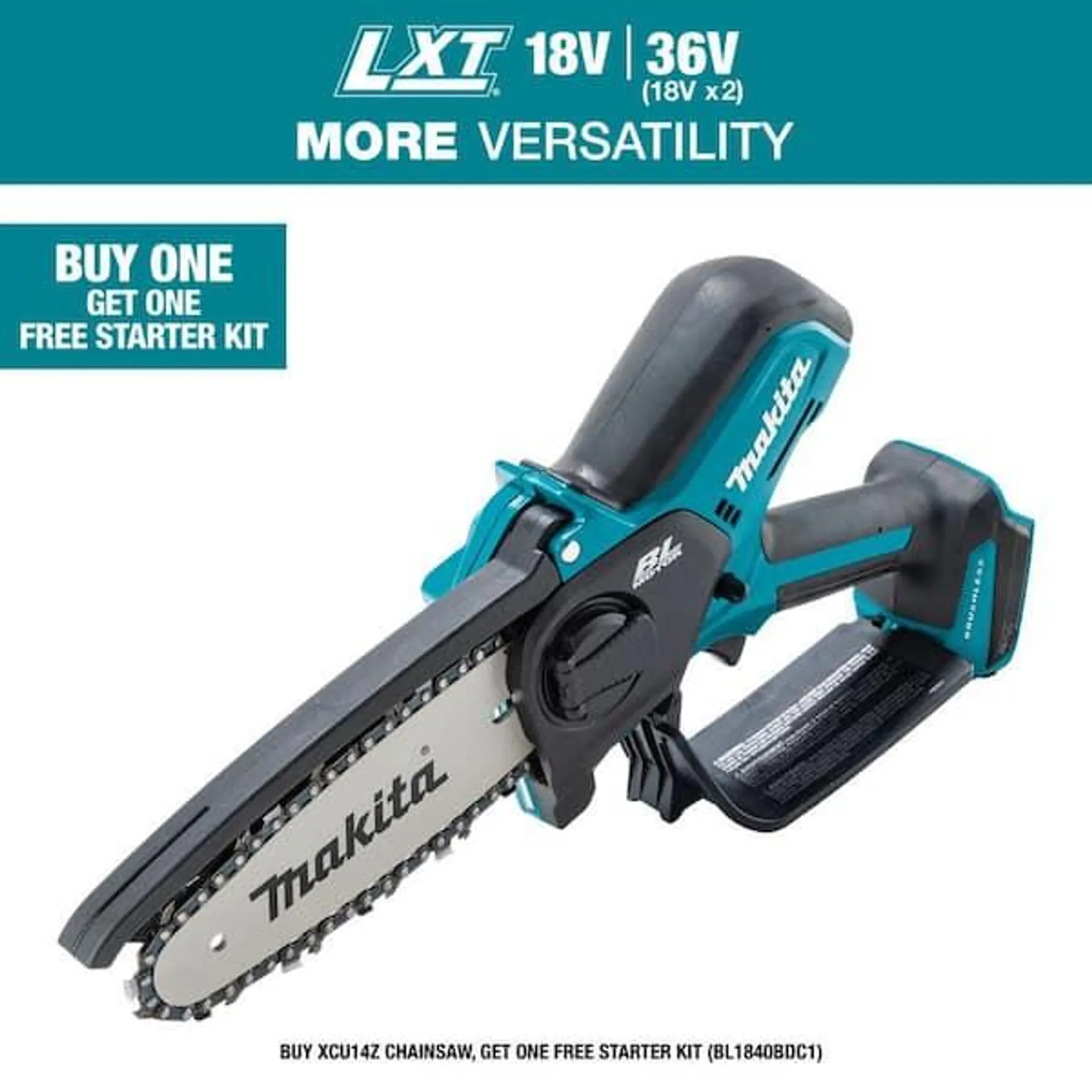 18V LXT Lithium-Ion Brushless Cordless 6 in. Chain Saw (Tool Only)