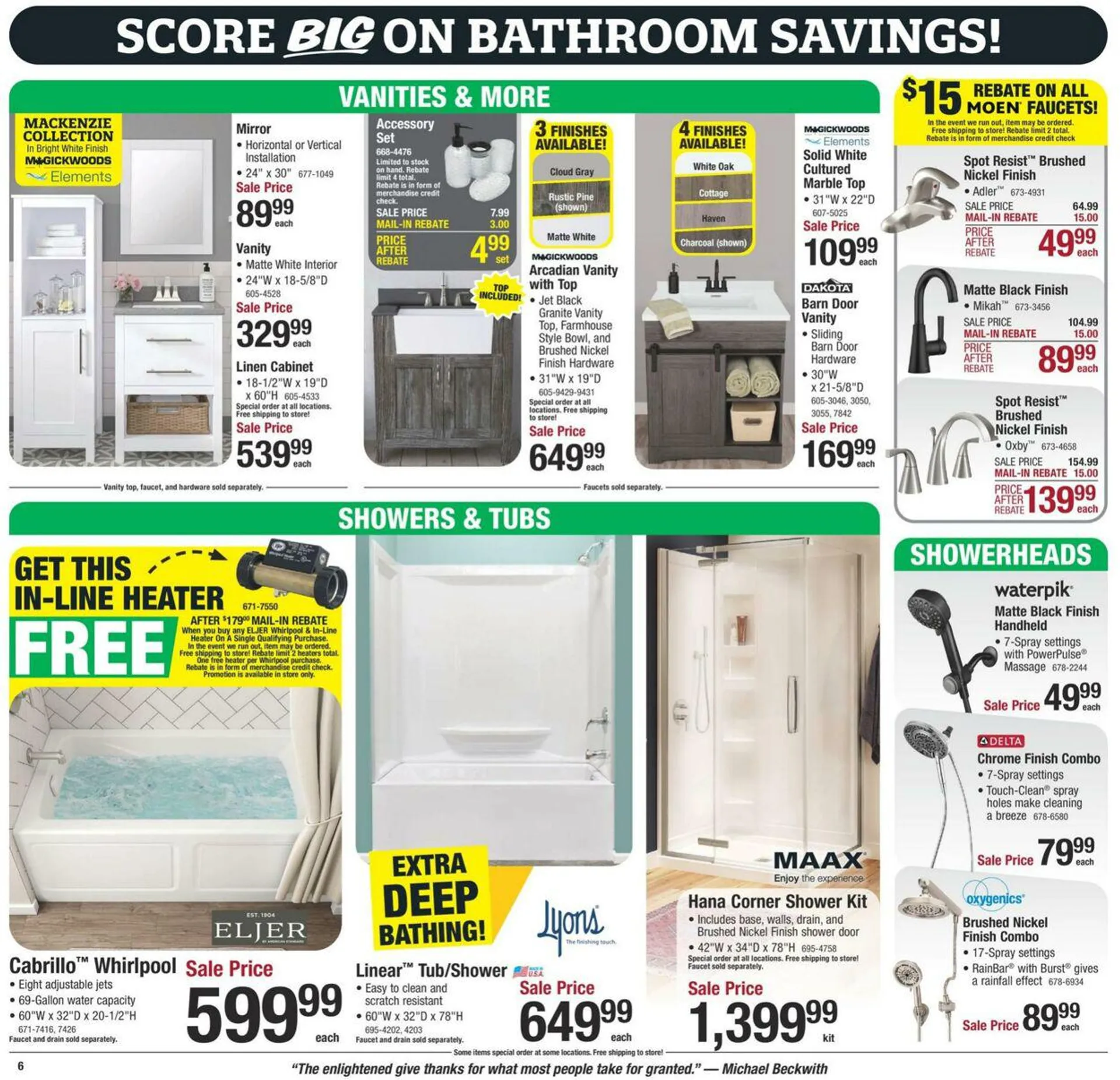 Weekly ad Menards Current weekly ad from February 1 to February 11 2024 - Page 10