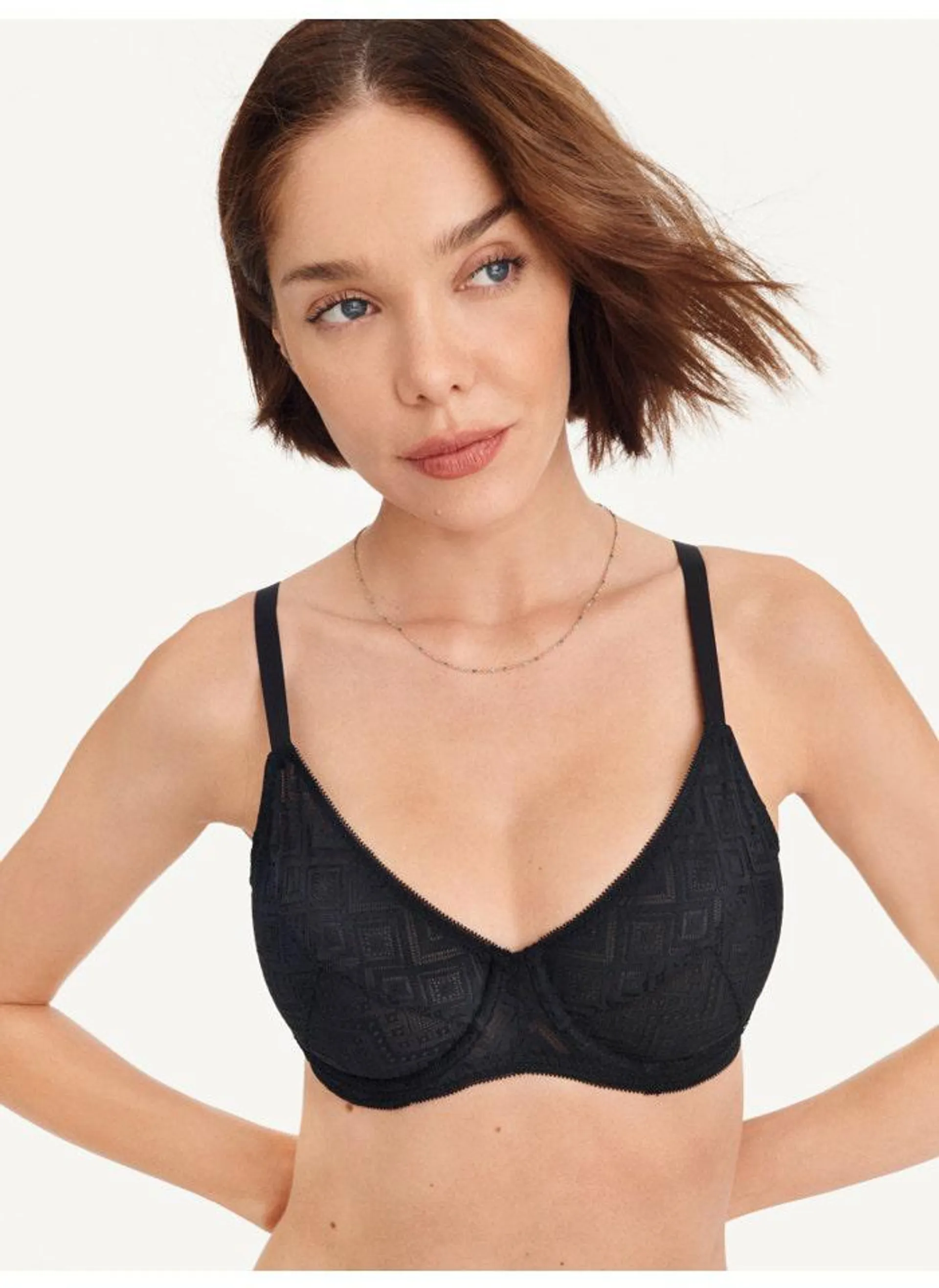 Pure Lace Unlined Bra