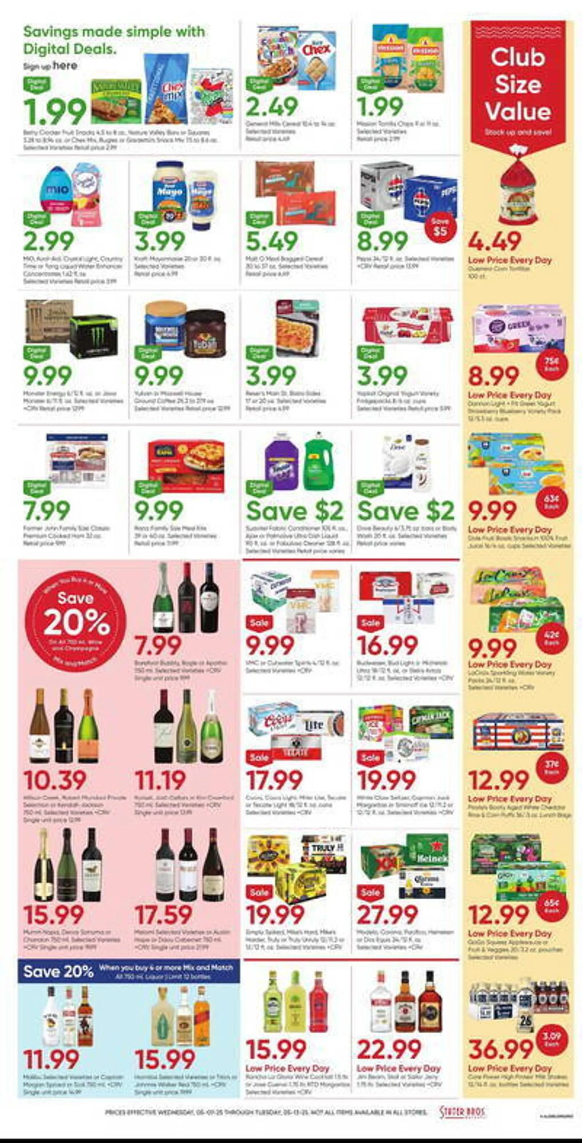 Weekly ad Stater Bros Weekly Ad from May 7 to May 13 2025 - Page 4