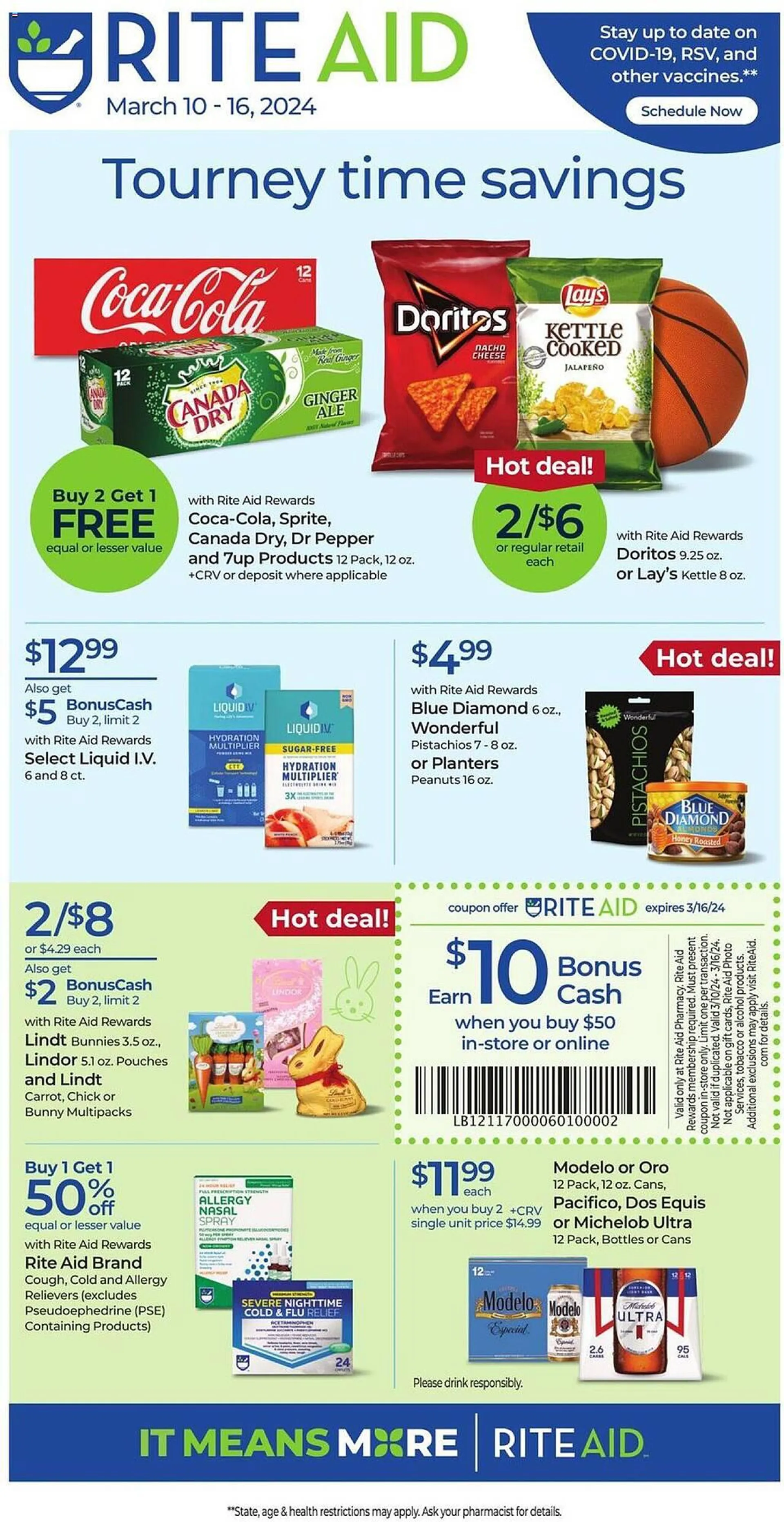 Weekly ad Rite Aid Weekly Ad from March 10 to March 16 2024 - Page 
