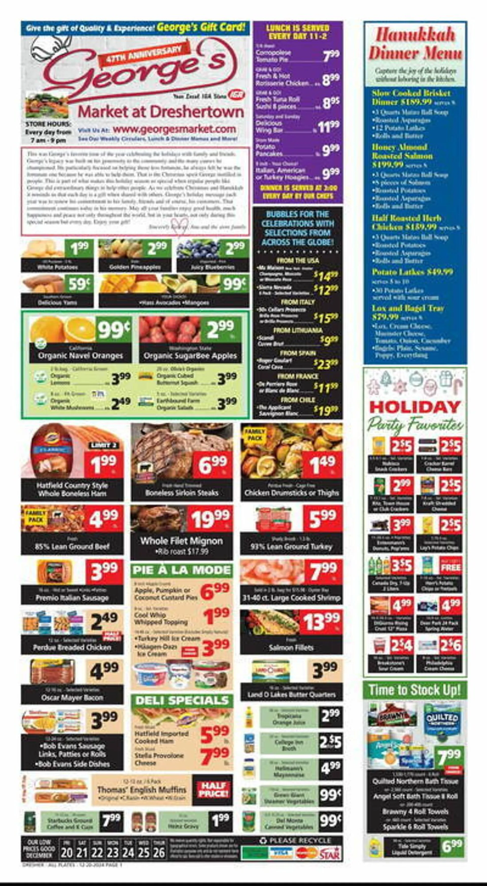 Georges Market Weekly Ad - 1