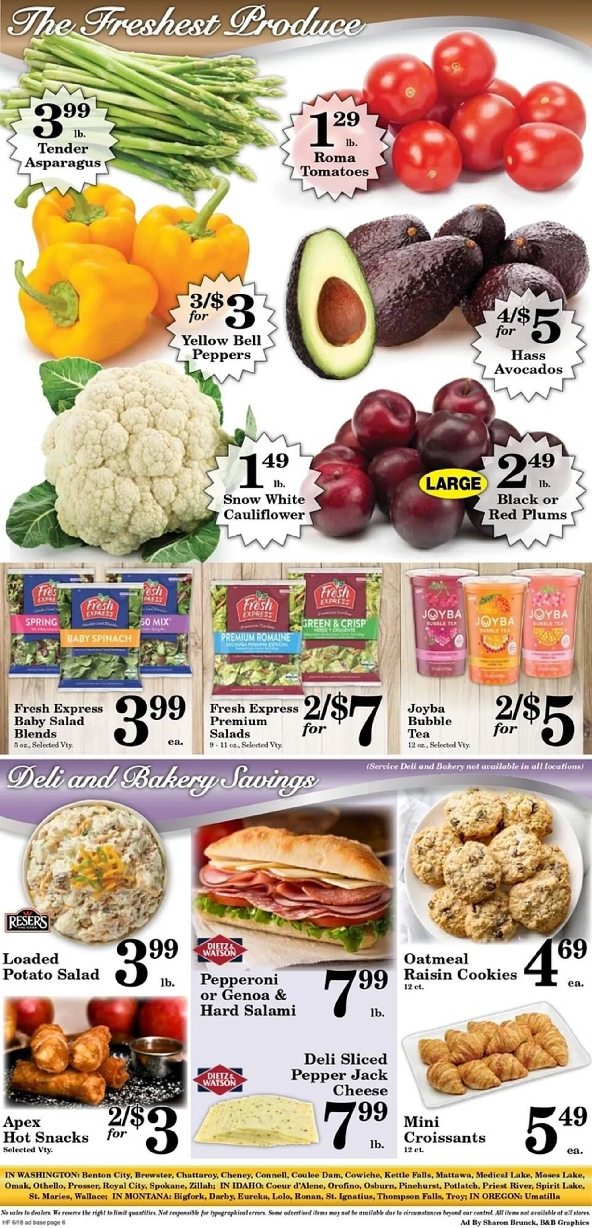 Weekly ad Harvest Foods ad from June 18 to June 24 2025 - Page 6
