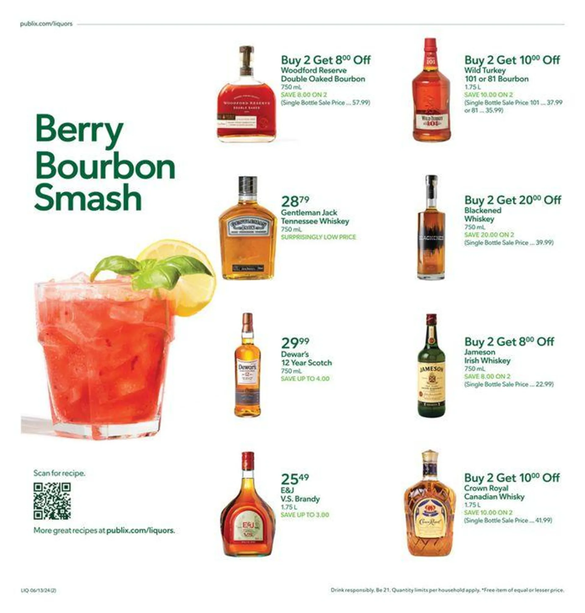 Weekly ad Publix Liquor from June 13 to June 19 2024 - Page 2