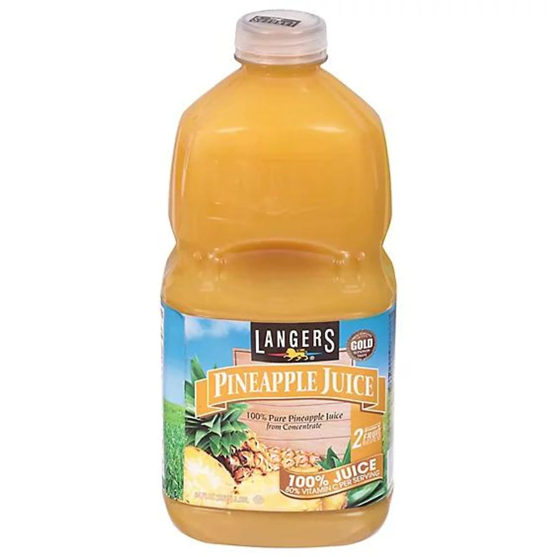 Langers Juice Pineapple - 64 Fl. Oz.