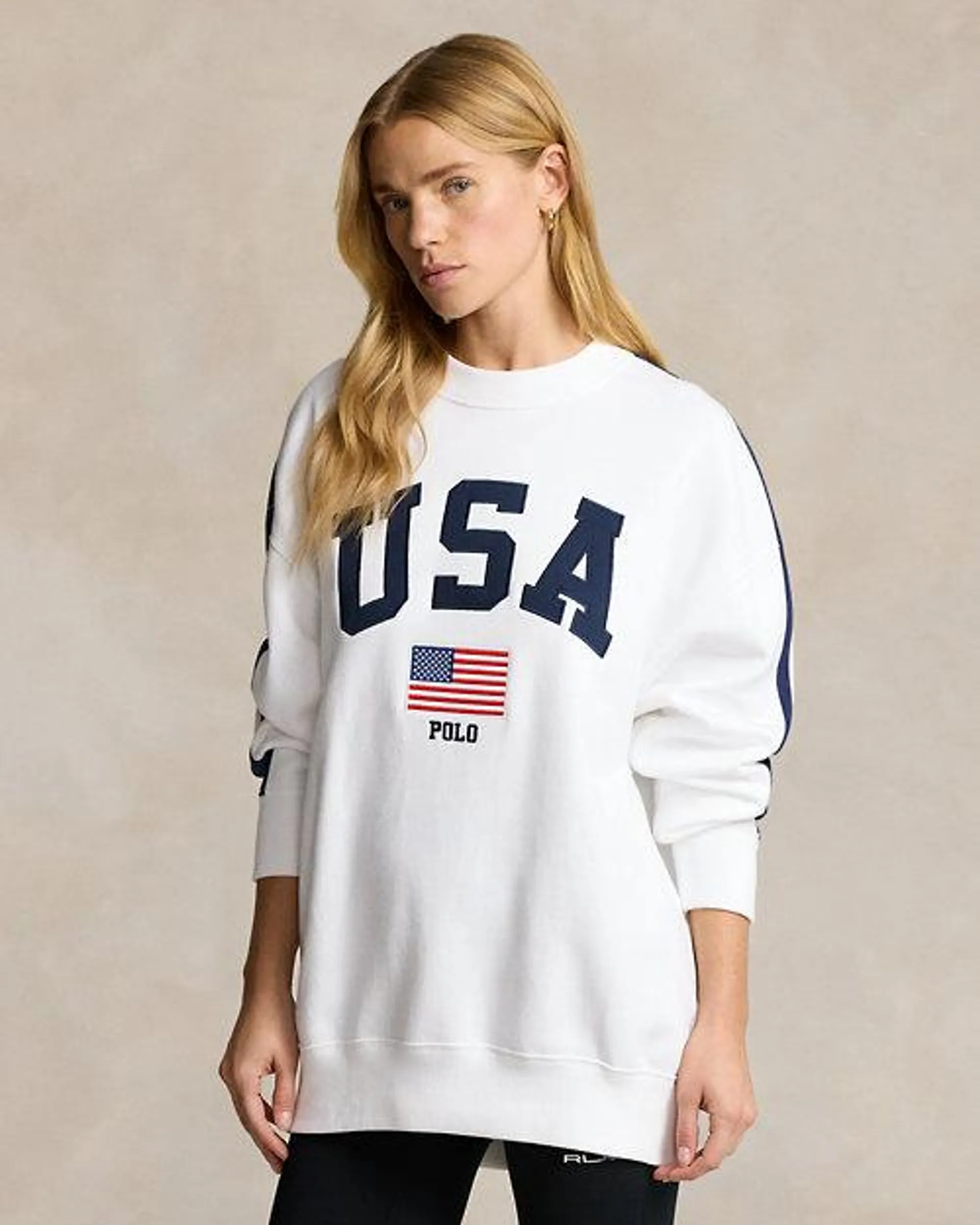 Team USA Oversize Fleece Crewneck