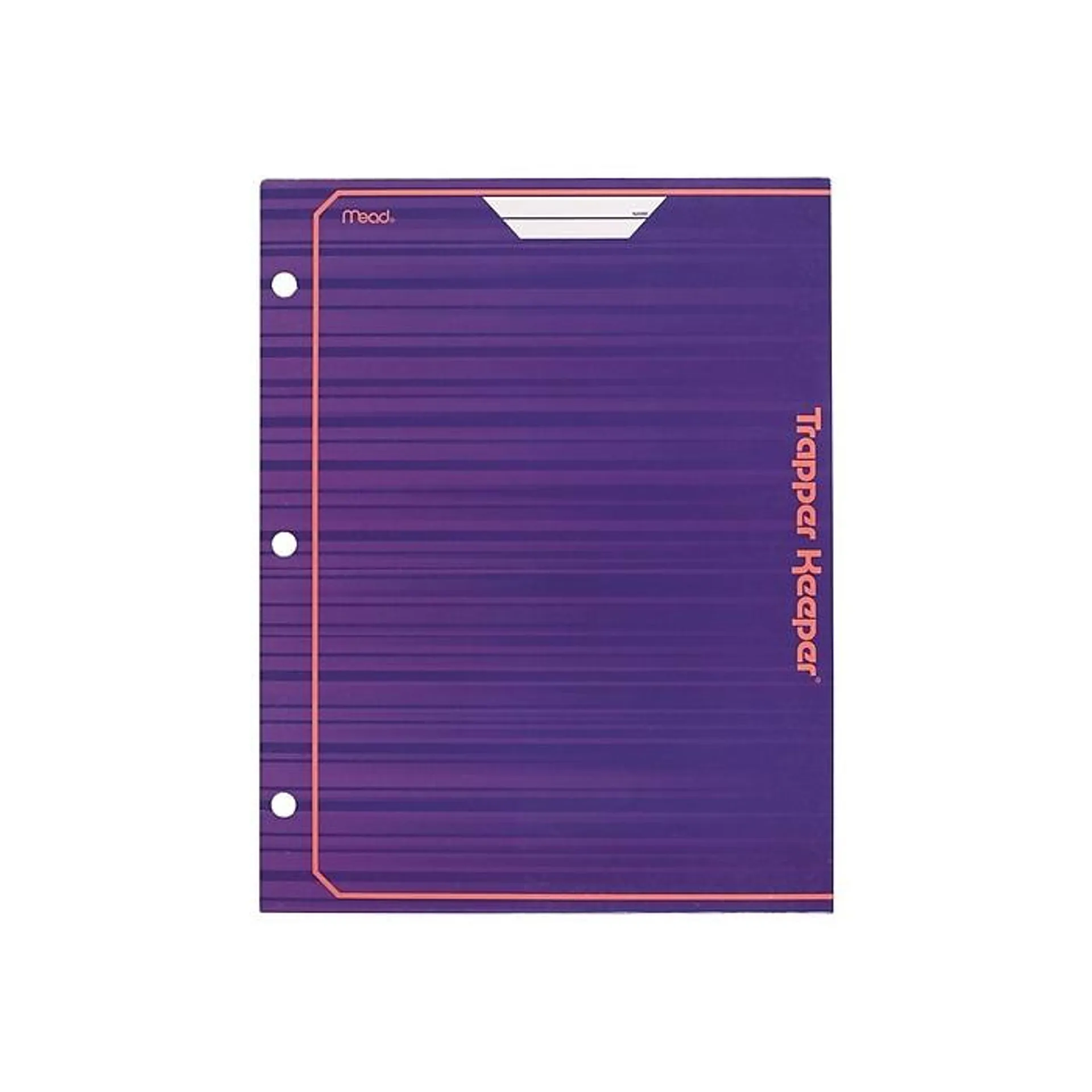 Mead Trapper Keeper 3-Hole Punched 2-Pocket Presentation Folders,