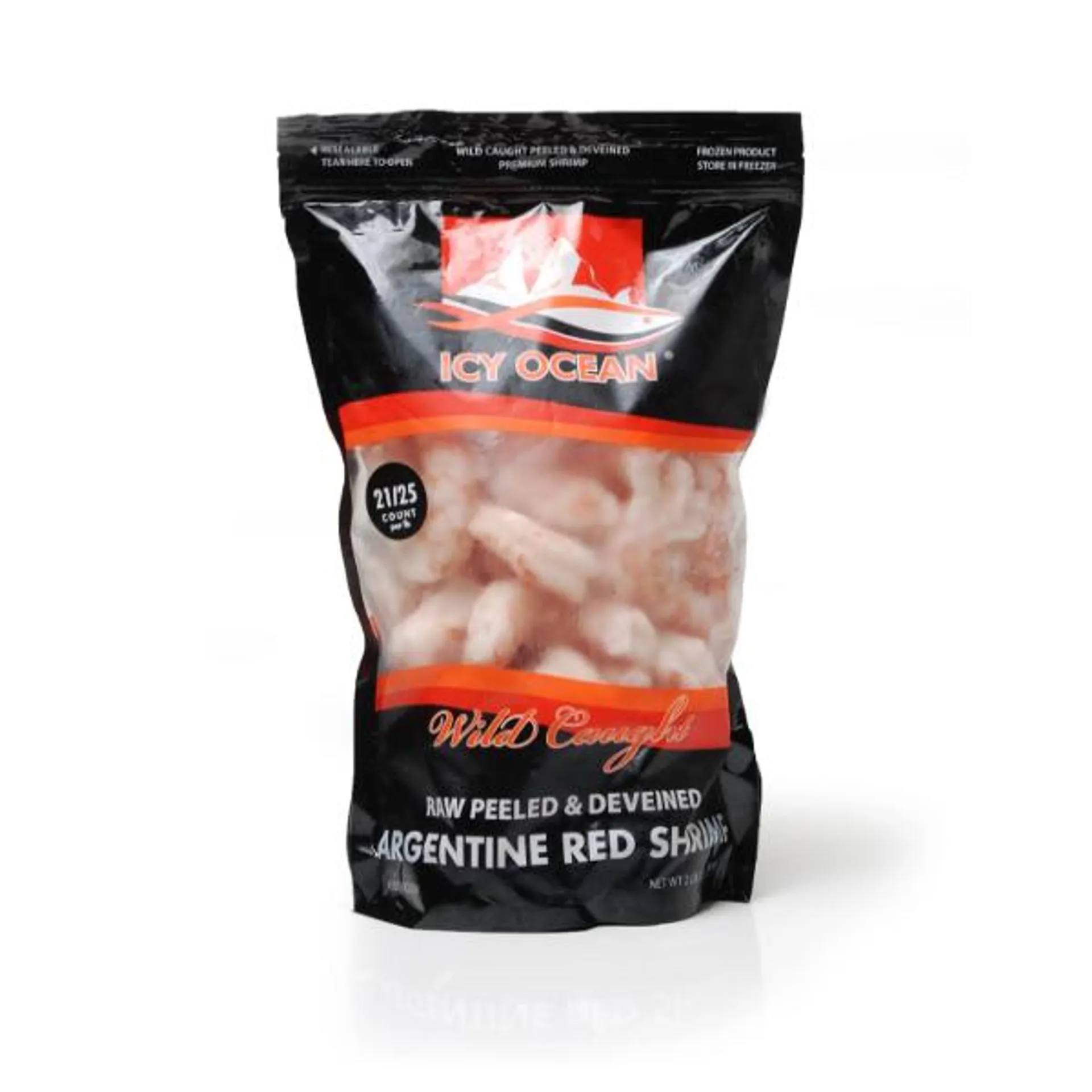 21/25 Ct Peeled & Deveined Raw Shrimp - 2 Pound