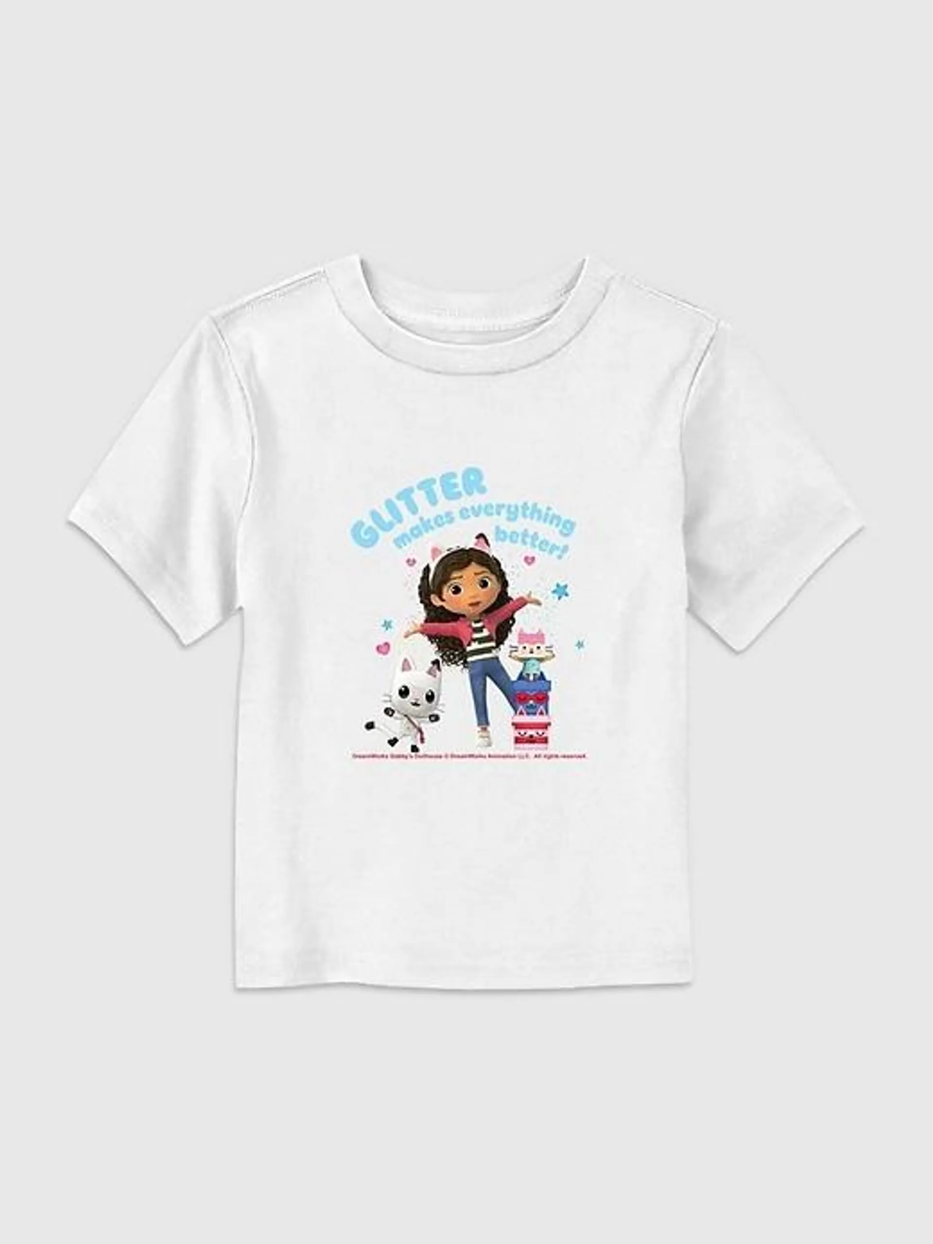 Toddler Gabbys Dollhouse Glitter Is Better Graphic Tee