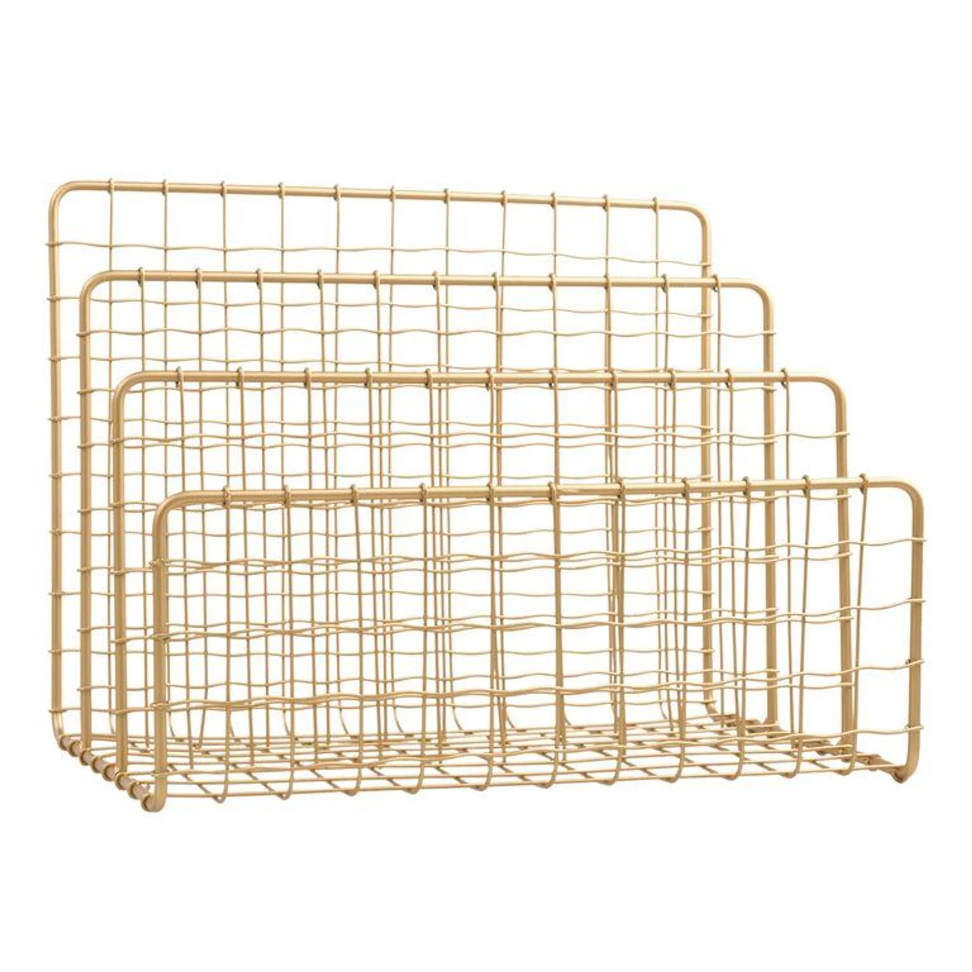 Antonia Gold Wire File Holder