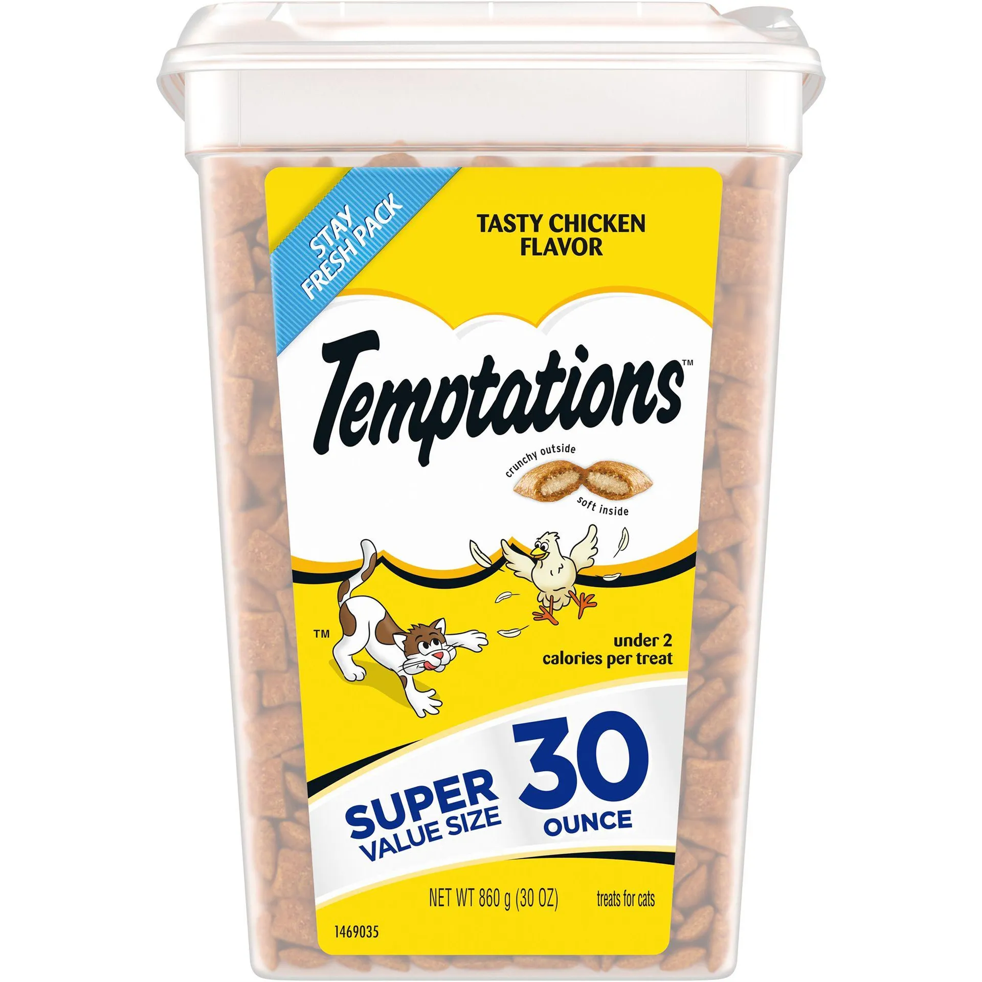 Temptations™ Classic Adult Cat Treats - Soft & Crunchy, Tasty Chicken