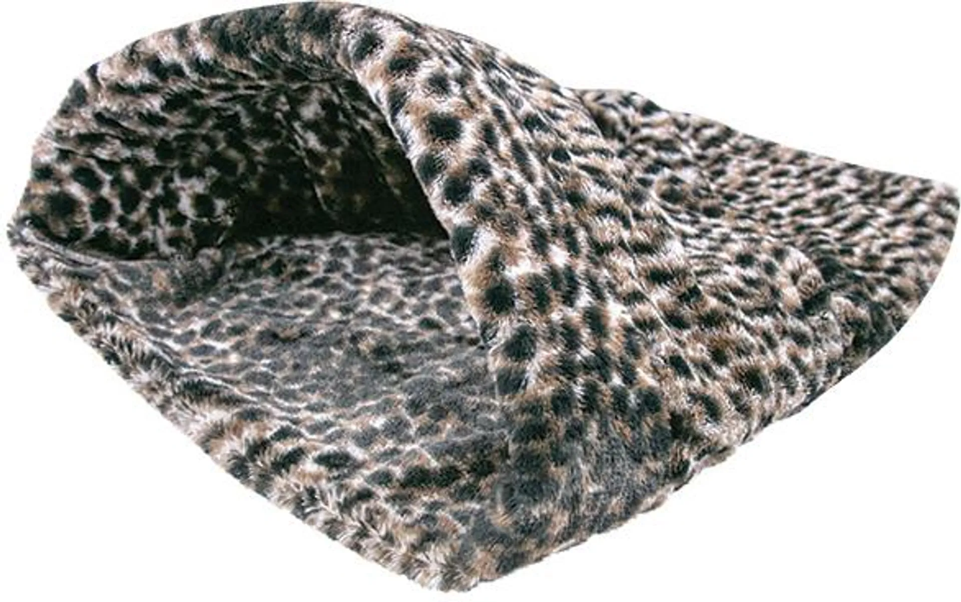 Play On Cat Bed Crinkle Leopard