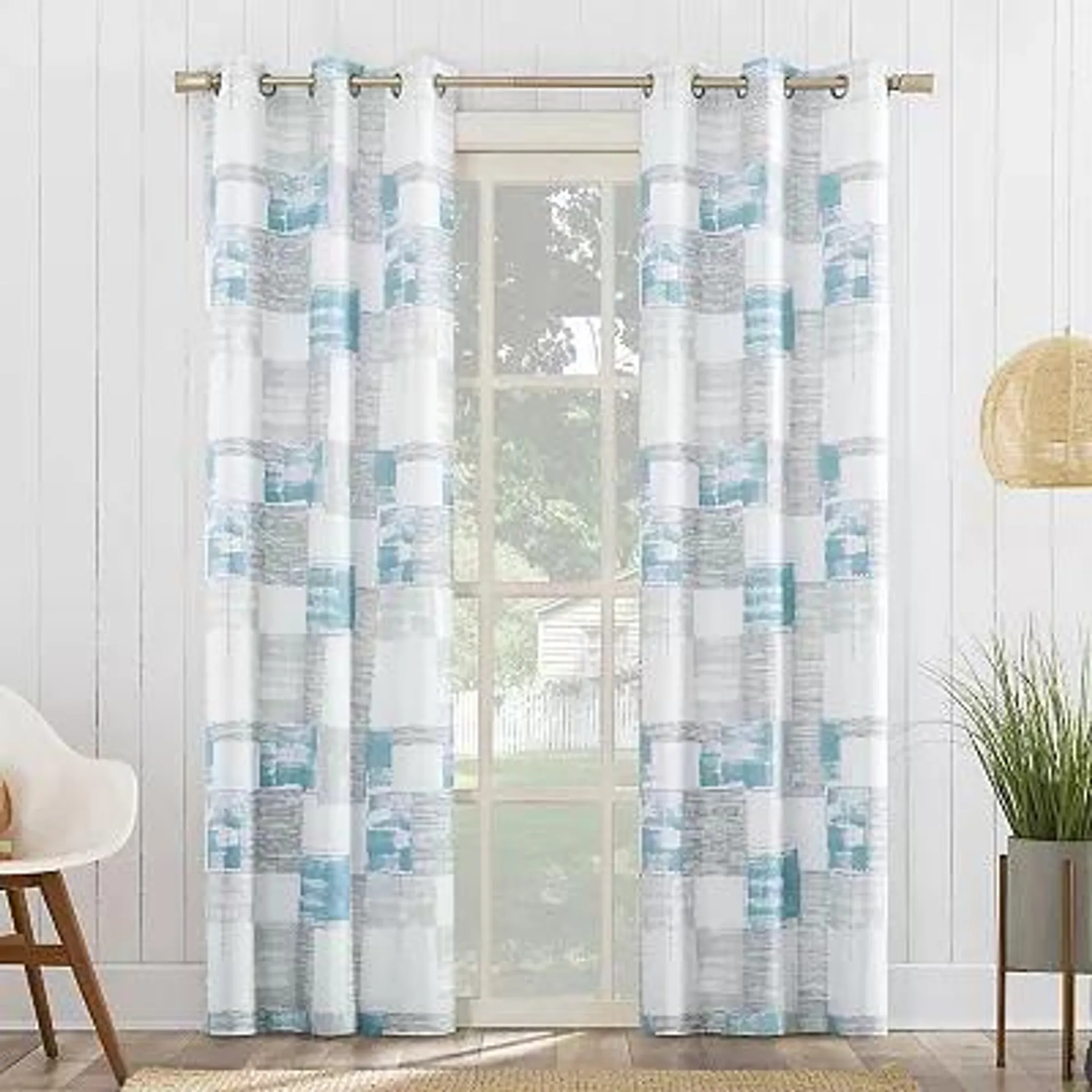 The Big One® Orland Light Filtering Grommet Set of 2 Curtain Panels