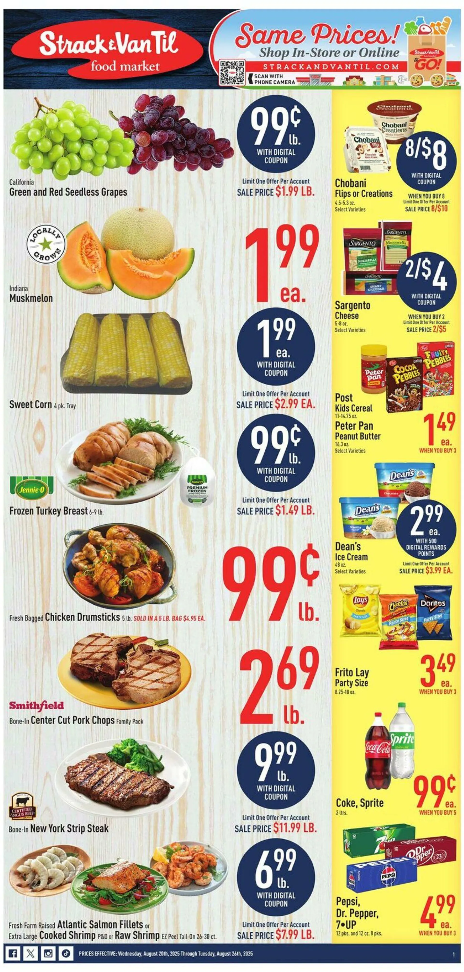 Weekly ad Strack & Van Til Current weekly ad from August 20 to August 26 2025 - Page 1